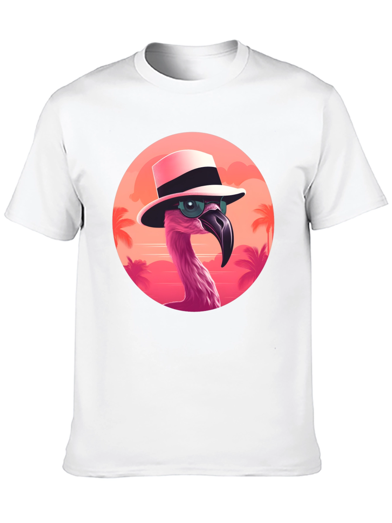 Cool Flamingo Graphic Tee - Summer Vibes