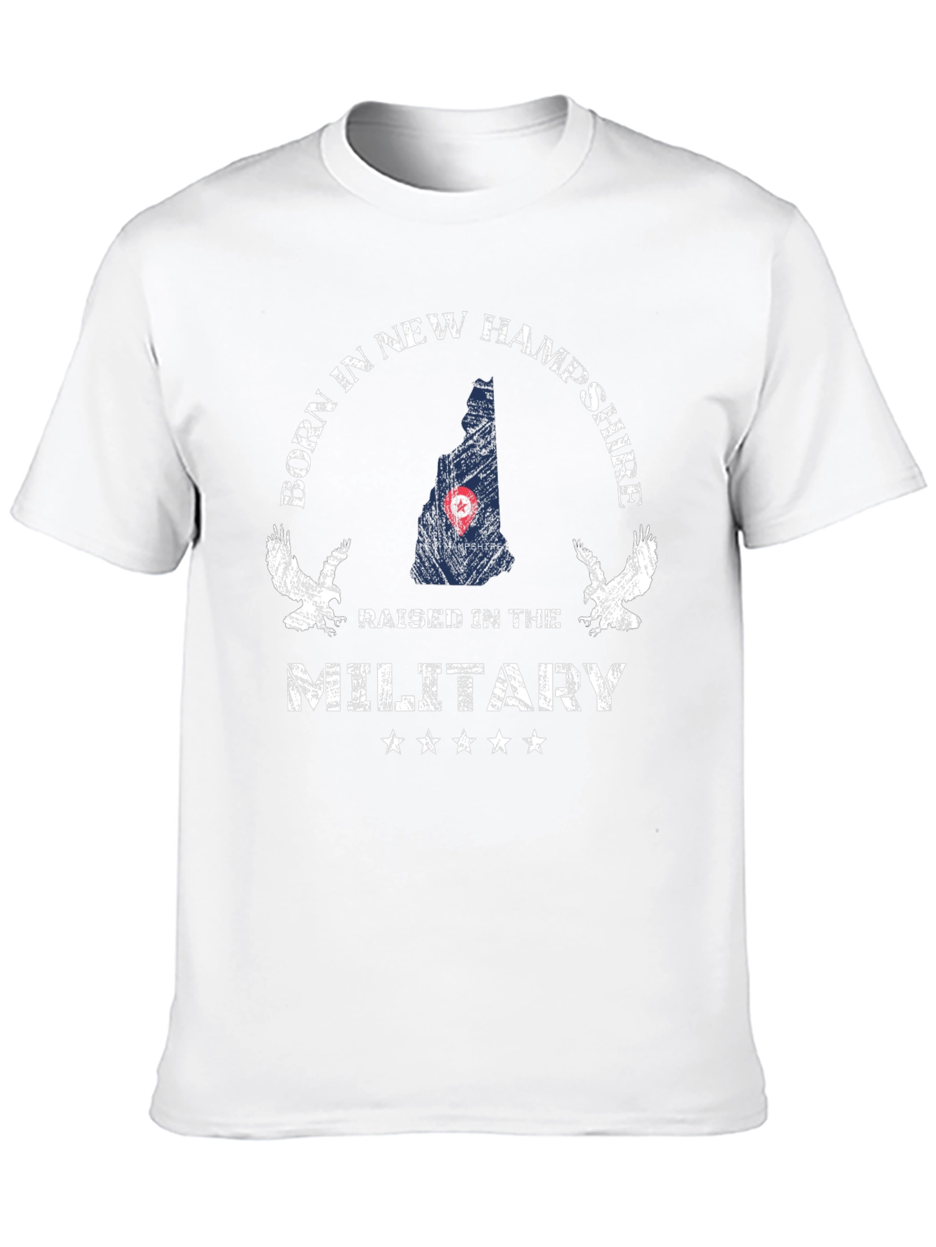 New Hampshire Military Pride T-Shirt