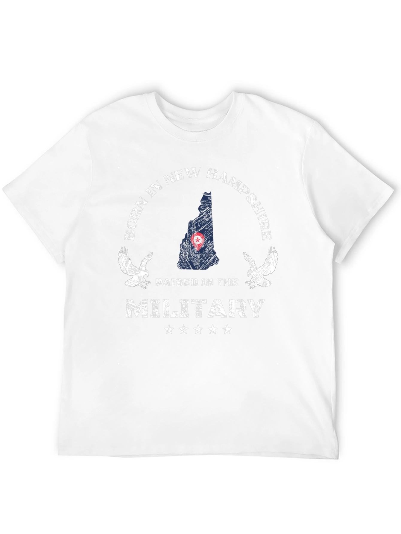New Hampshire Military Pride T-Shirt