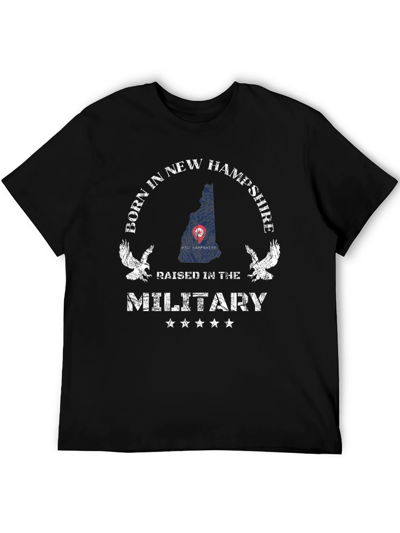 New Hampshire Military Pride T-Shirt