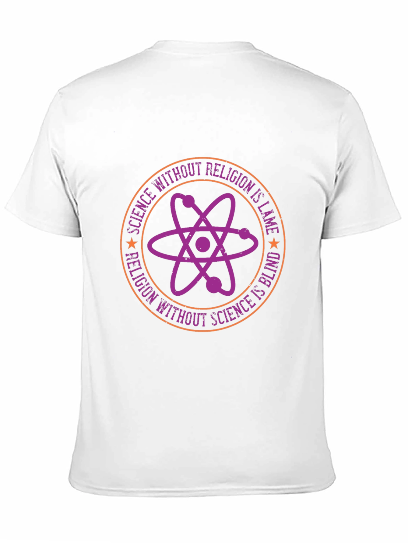 Science vs. Religion Graphic Tee