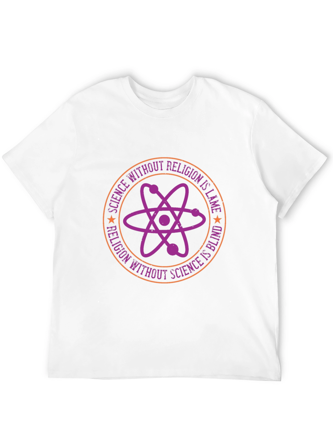 Science vs. Religion Graphic Tee
