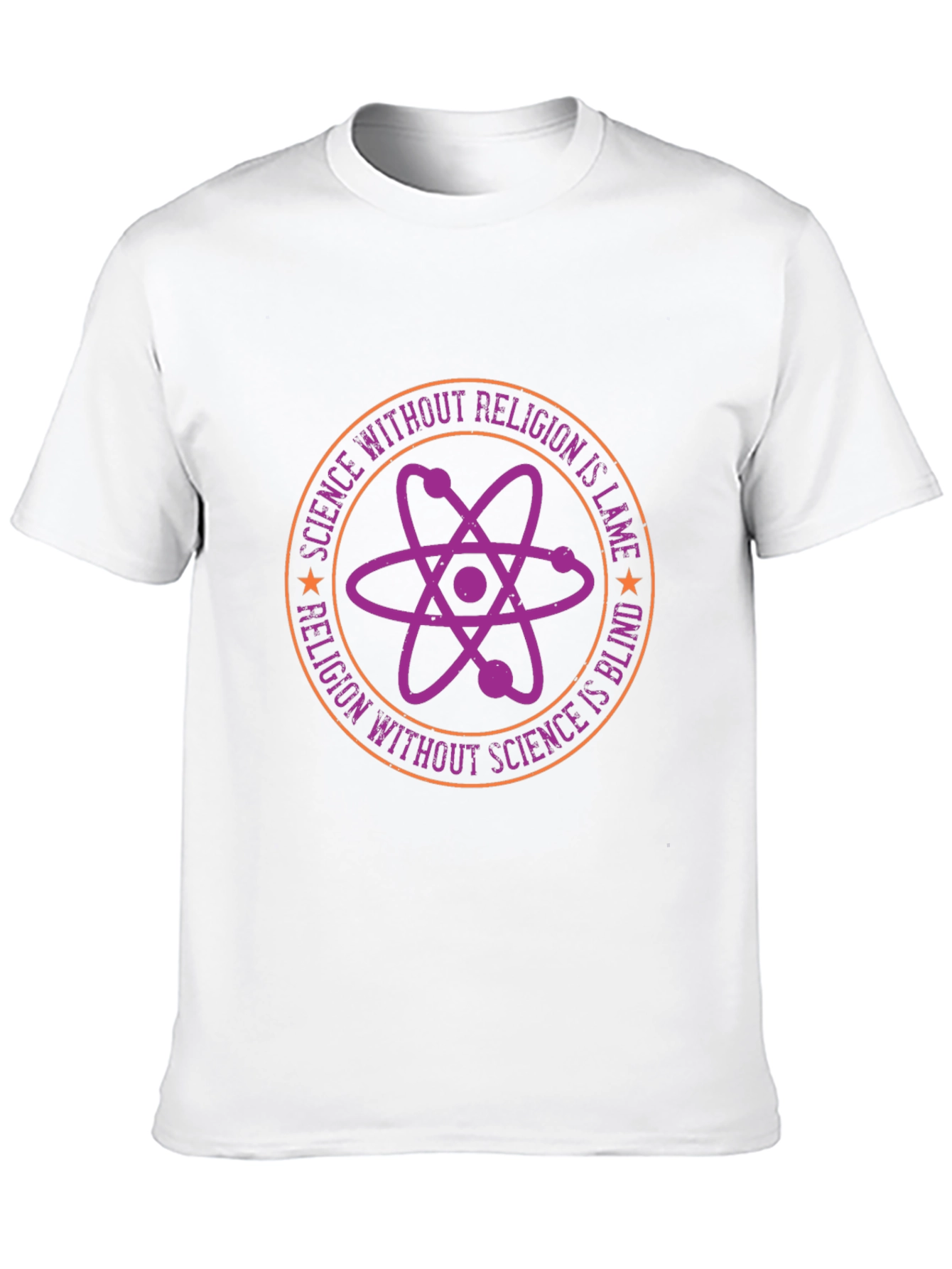 Science vs. Religion Graphic Tee