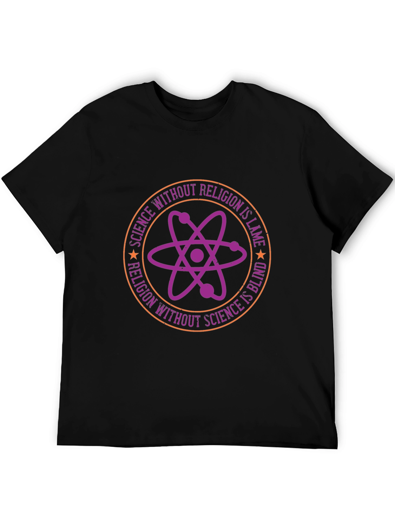 Science vs. Religion Graphic Tee