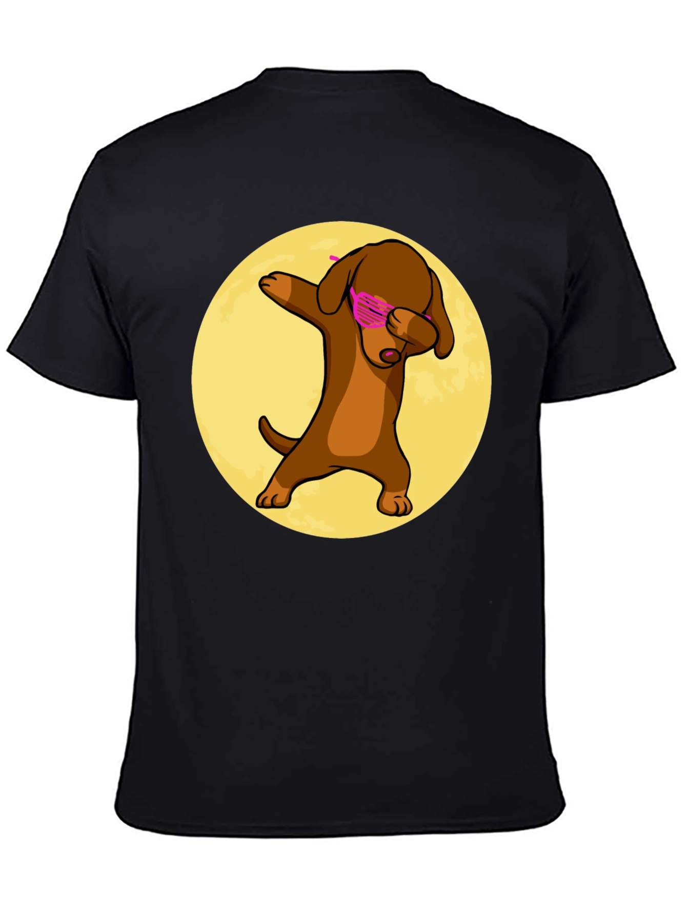 Dabbing Dog T-Shirt - Cartoon Style