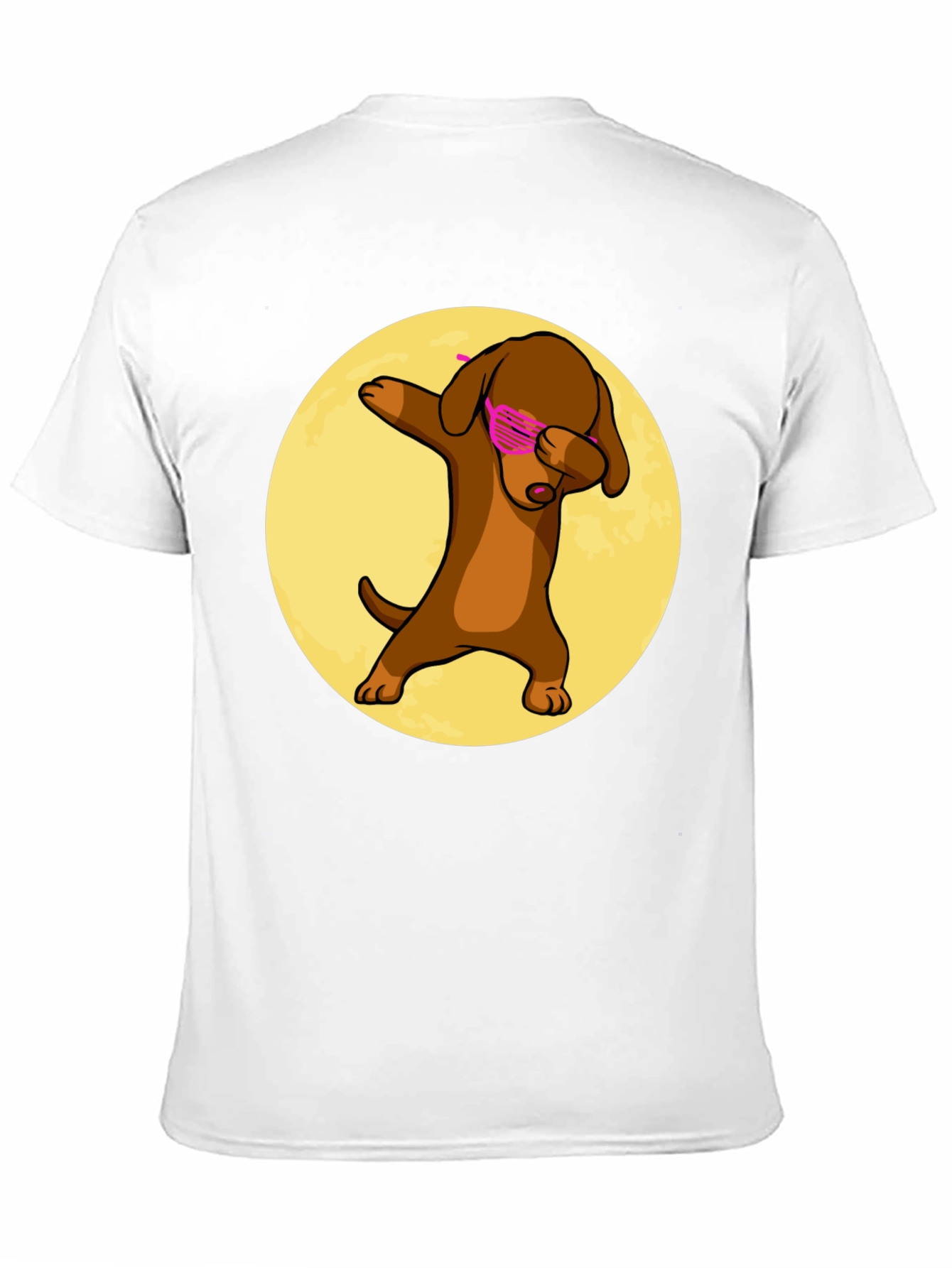 Dabbing Dog T-Shirt - Cartoon Style