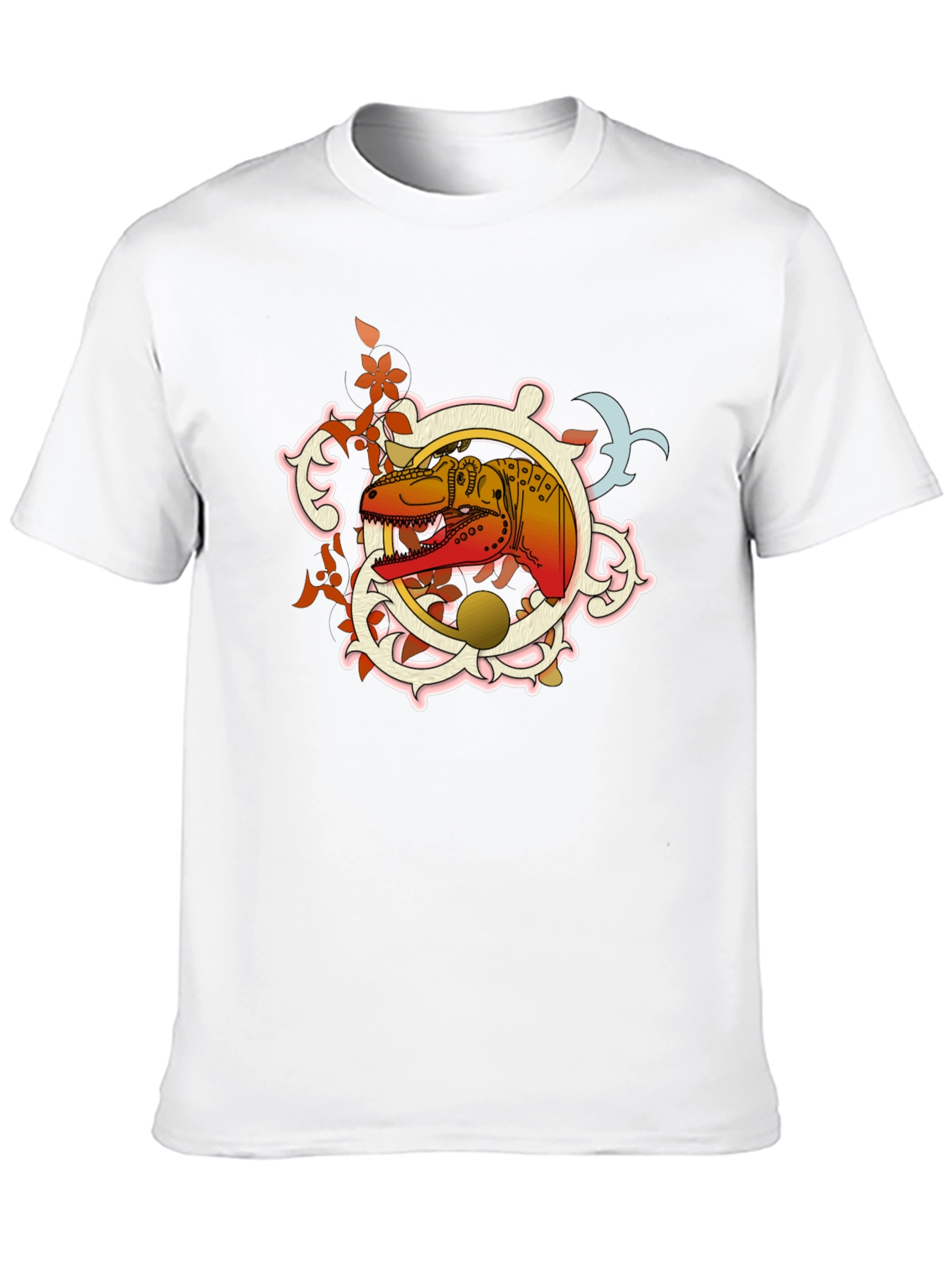 Dino Emblem Black T-Shirt