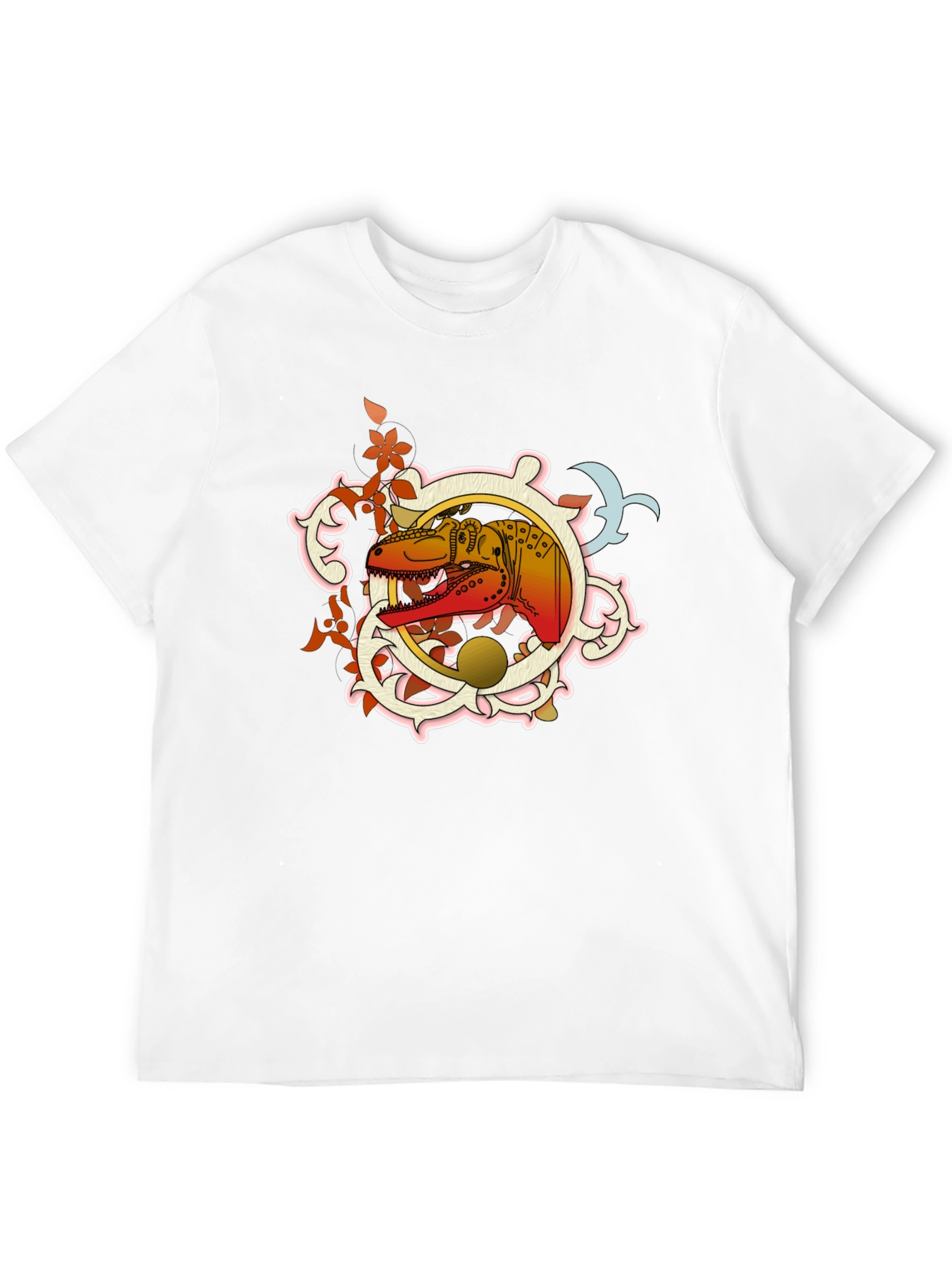 Dino Emblem Black T-Shirt