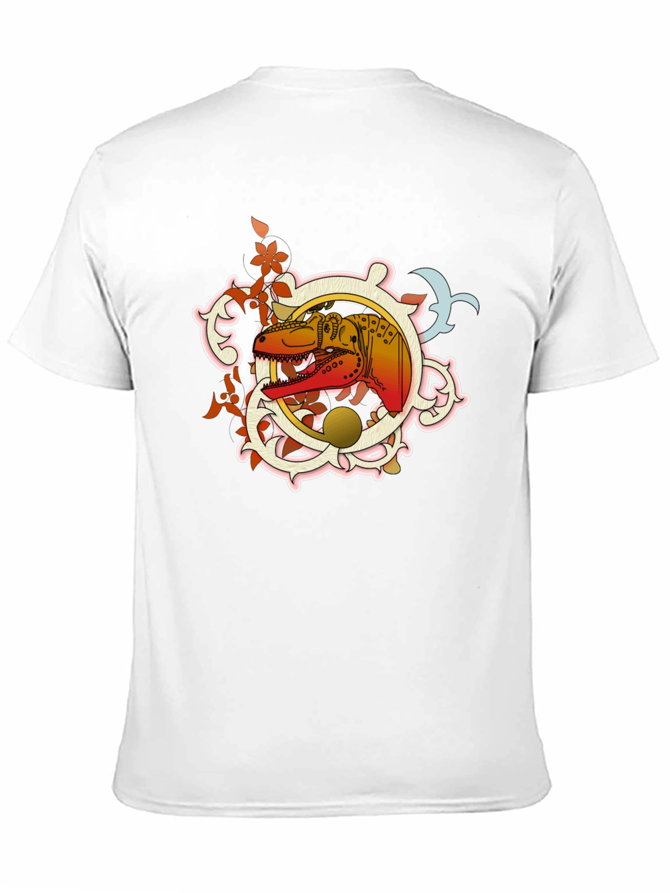 Dino Emblem Black T-Shirt