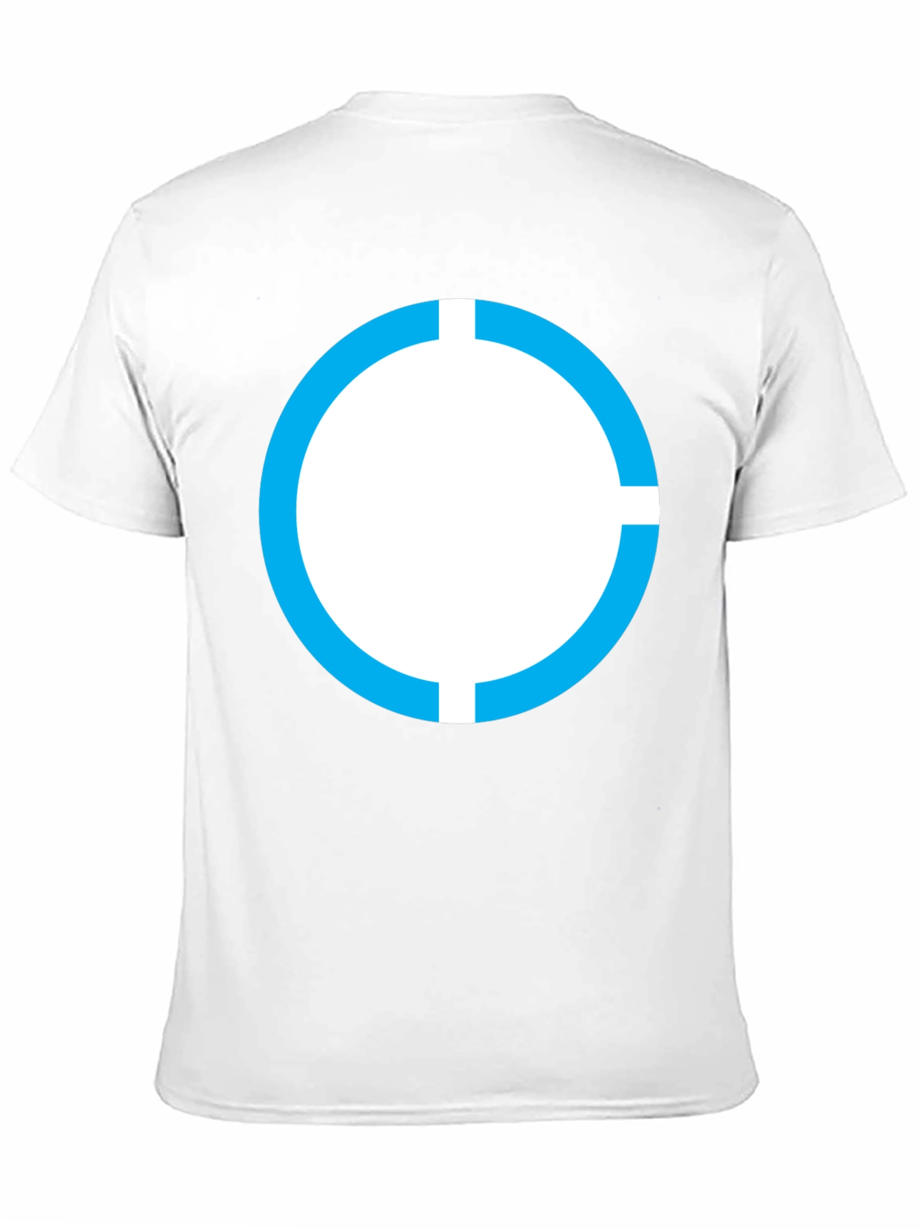Modern Circle Graphic Tee - Black