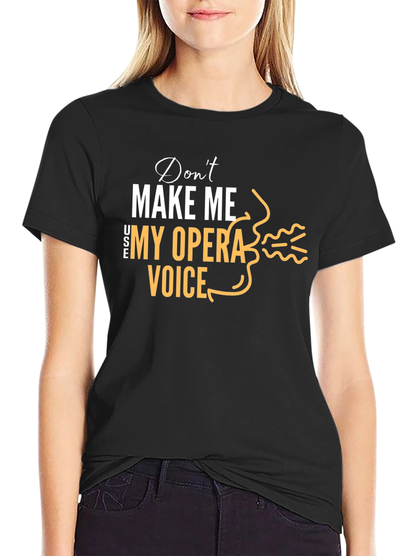 Opera Voice T-Shirt - Funny Music Lover Tee