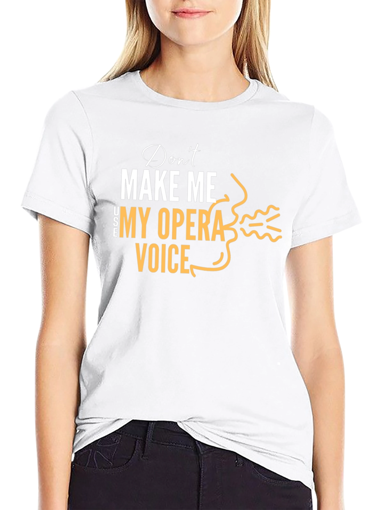 Opera Voice T-Shirt - Funny Music Lover Tee