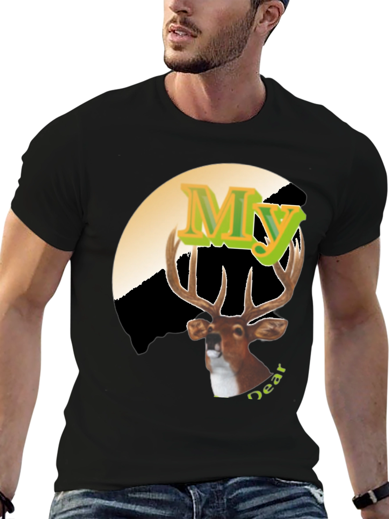 My Deer Graphic Tee - Novelty Hunting Shirt
