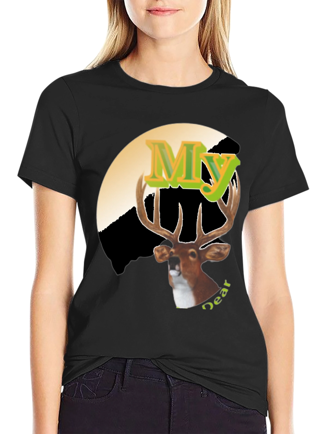 My Deer Graphic Tee - Novelty Hunting Shirt