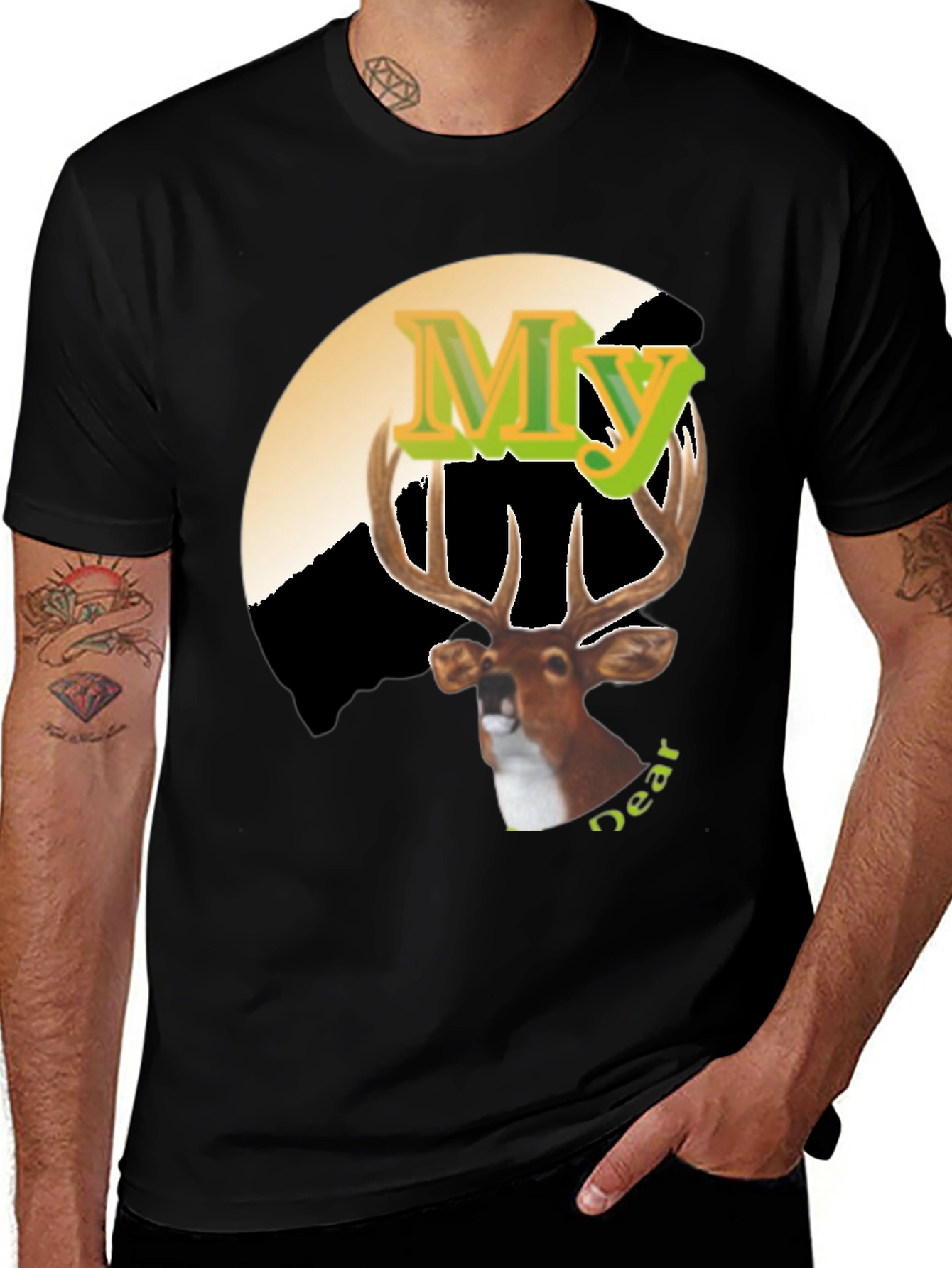 My Deer Graphic Tee - Novelty Hunting Shirt