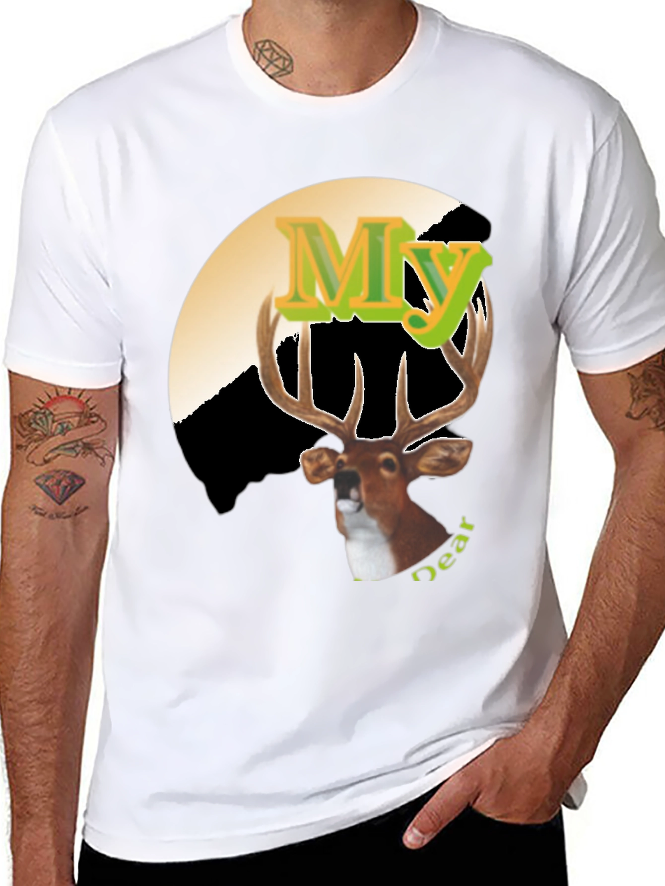 My Deer Graphic Tee - Novelty Hunting Shirt