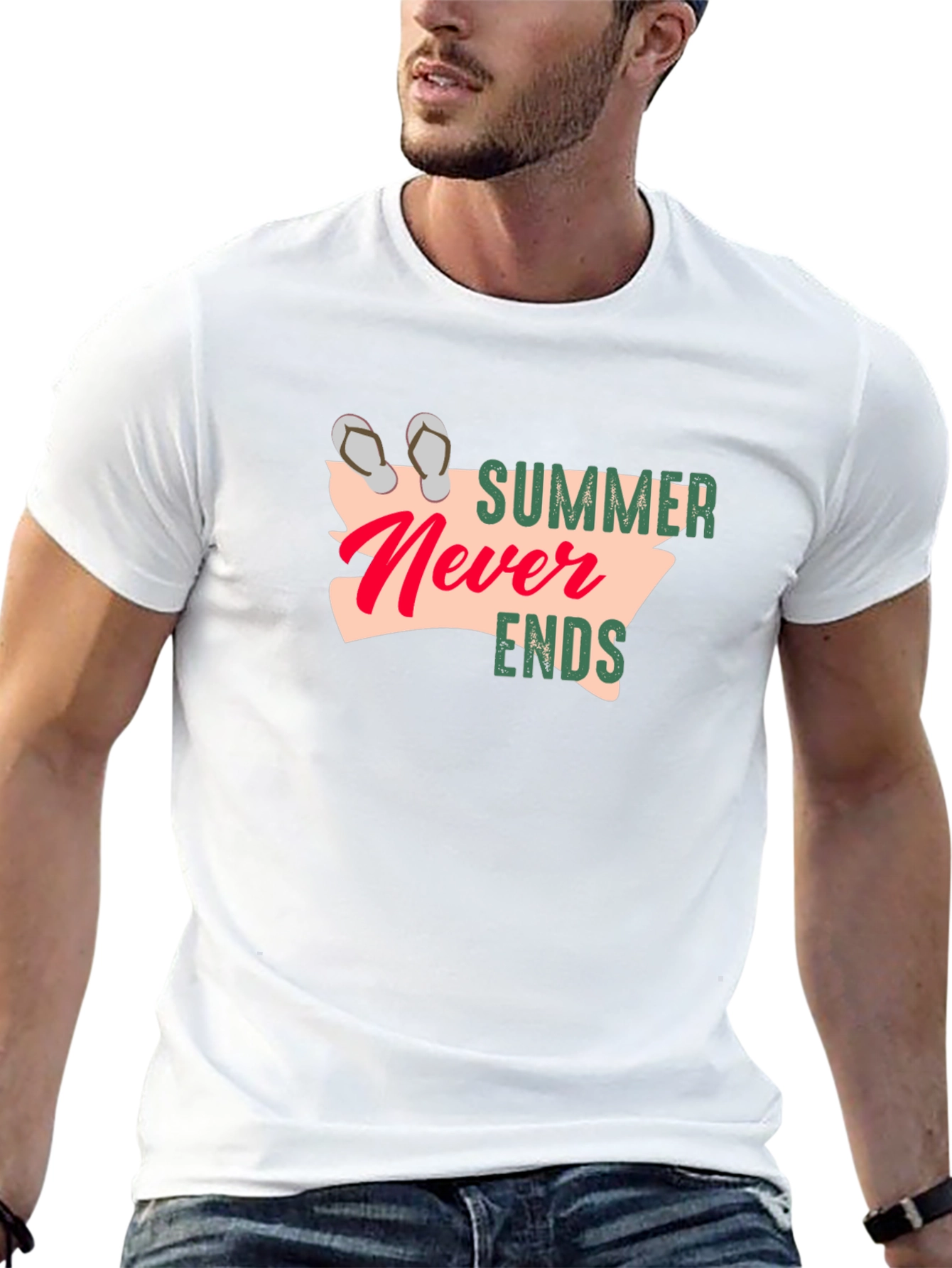 Summer Never Ends Graphic T-Shirt