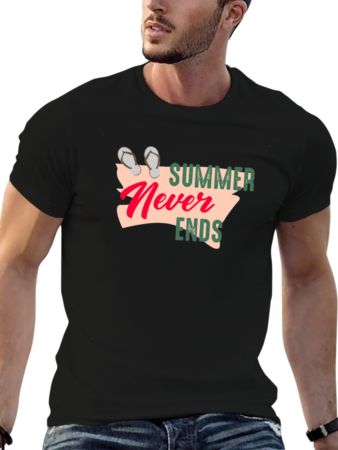 Summer Never Ends Graphic T-Shirt
