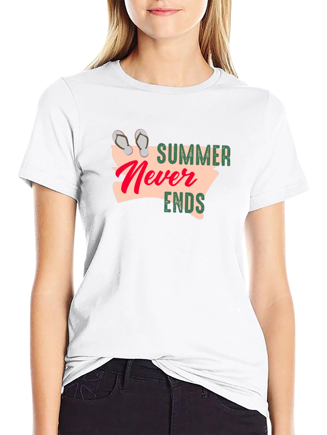 Summer Never Ends Graphic T-Shirt