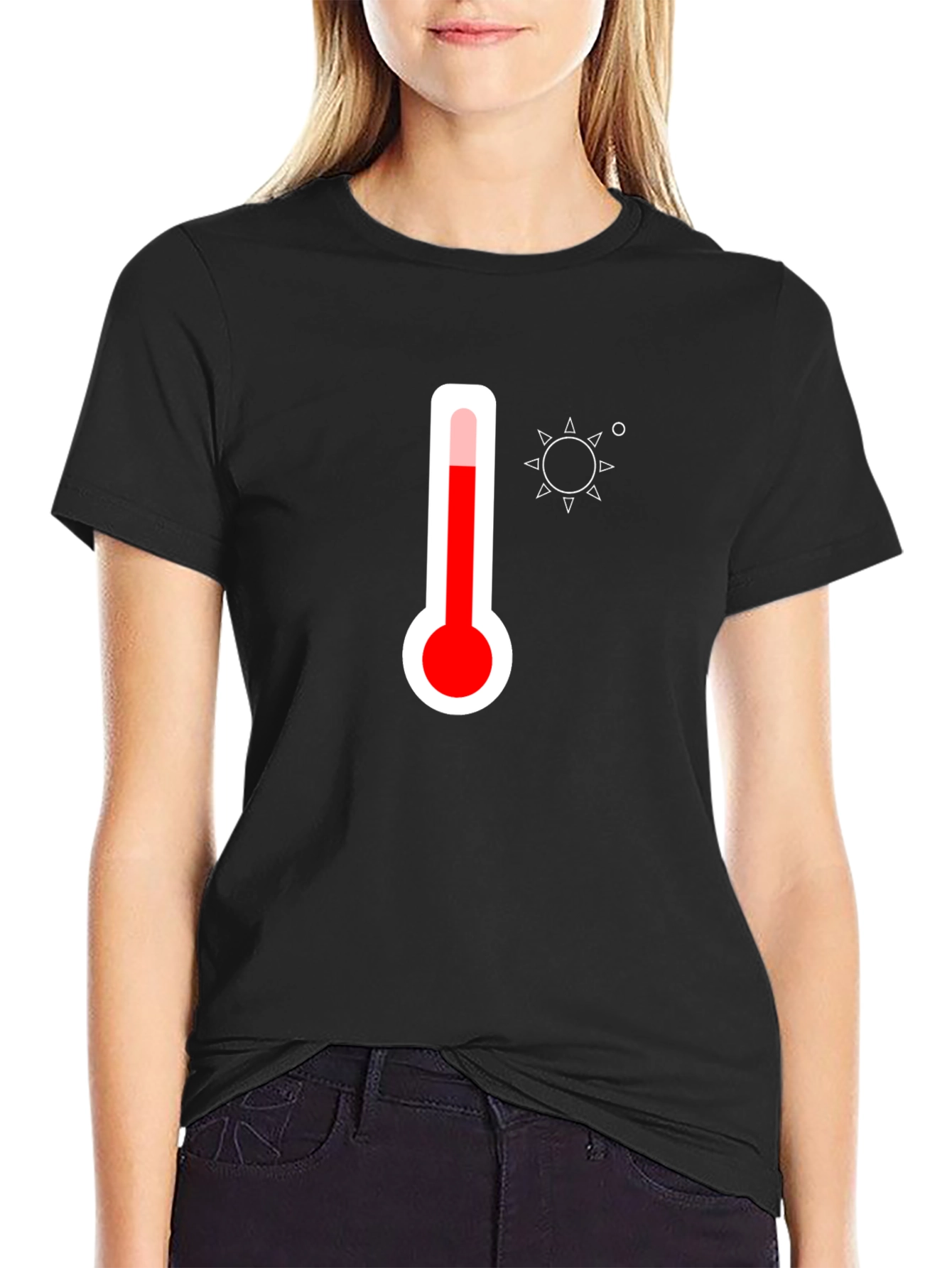 Hot Weather Thermometer Graphic Tee