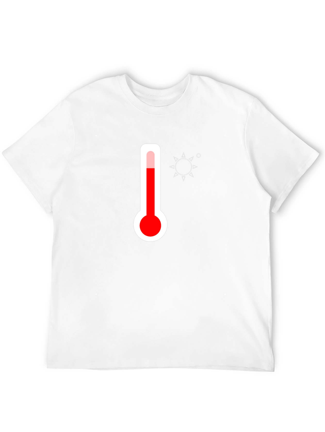 Hot Weather Thermometer Graphic Tee