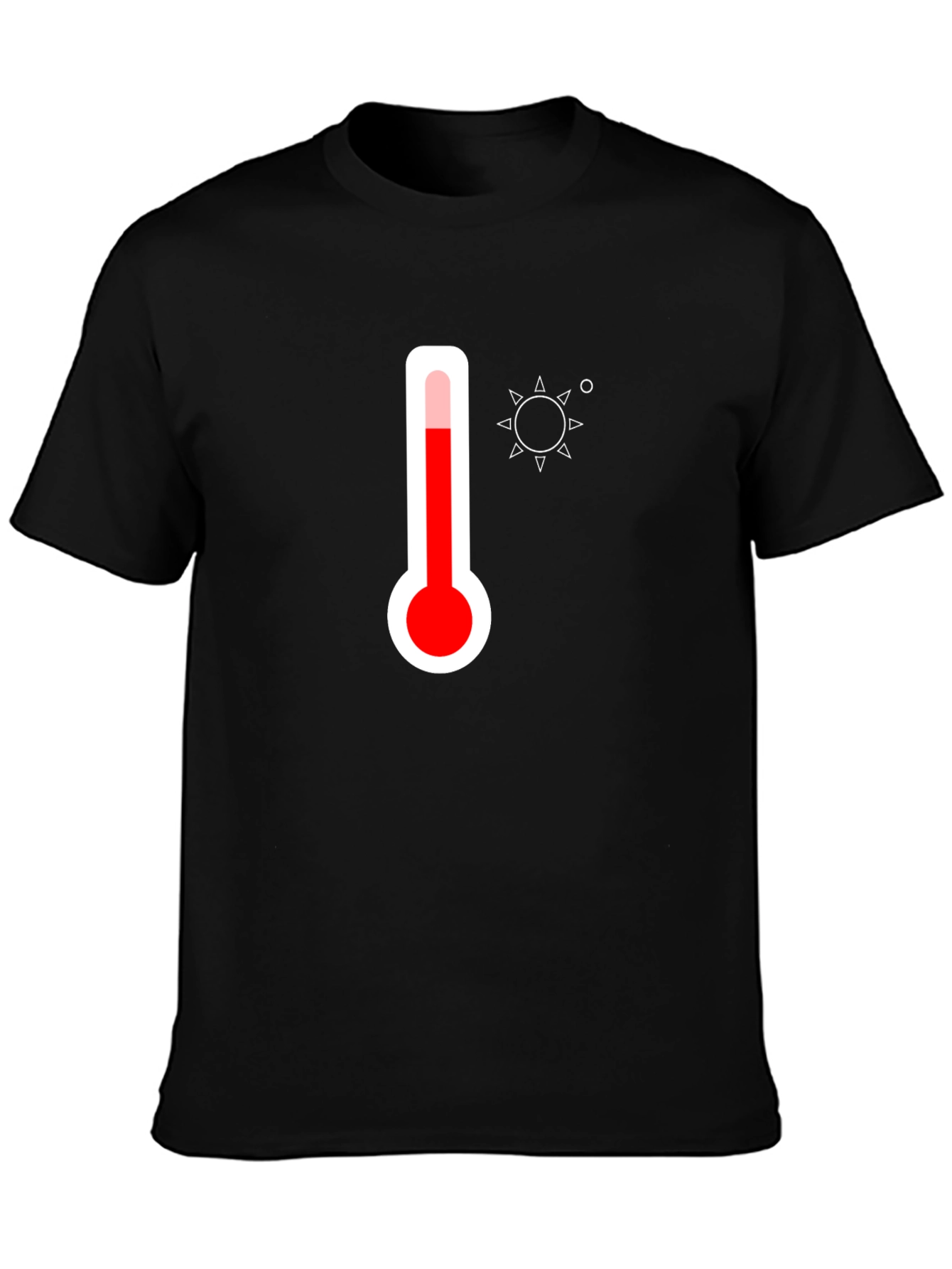 Hot Weather Thermometer Graphic Tee