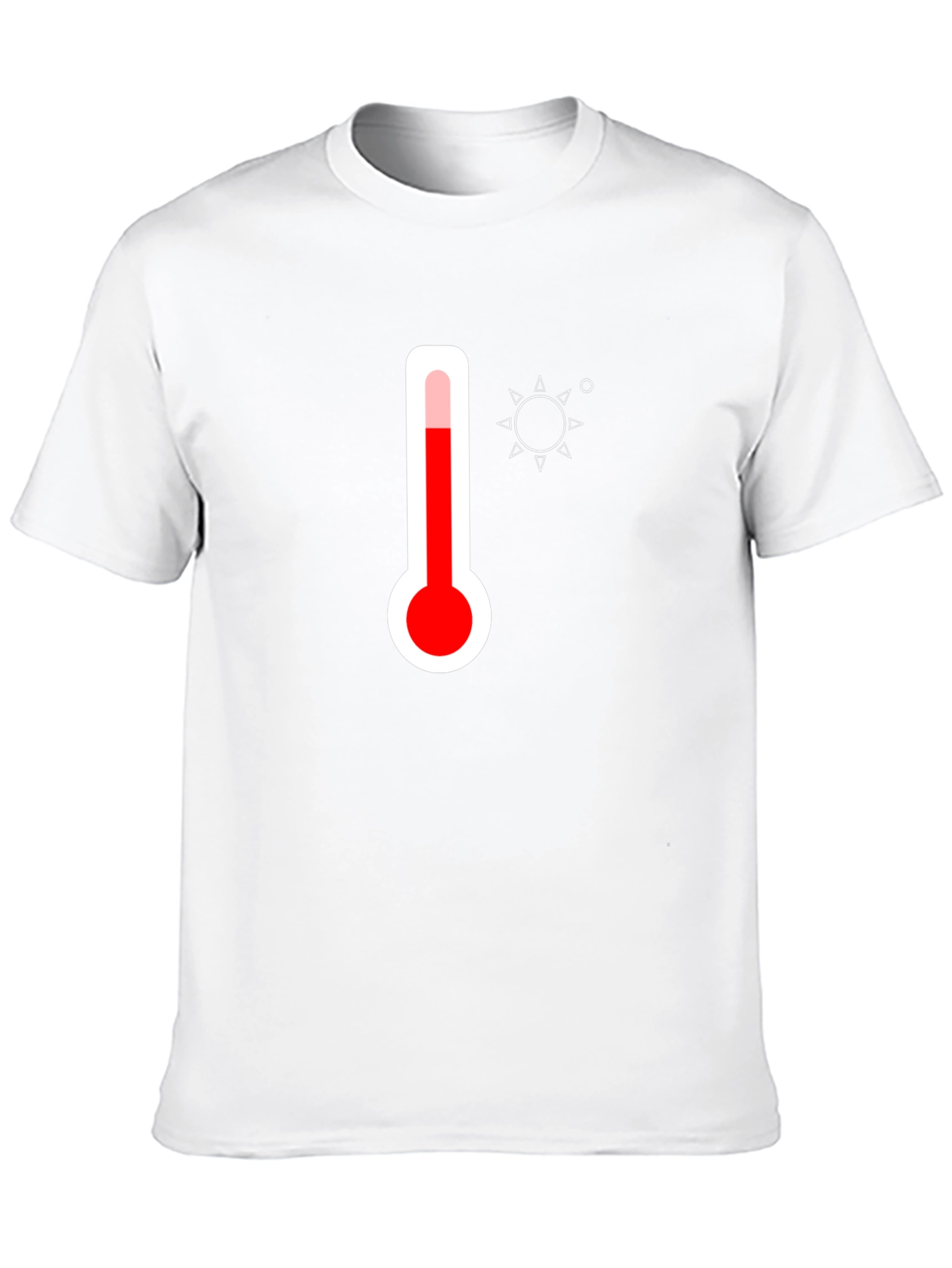 Hot Weather Thermometer Graphic Tee