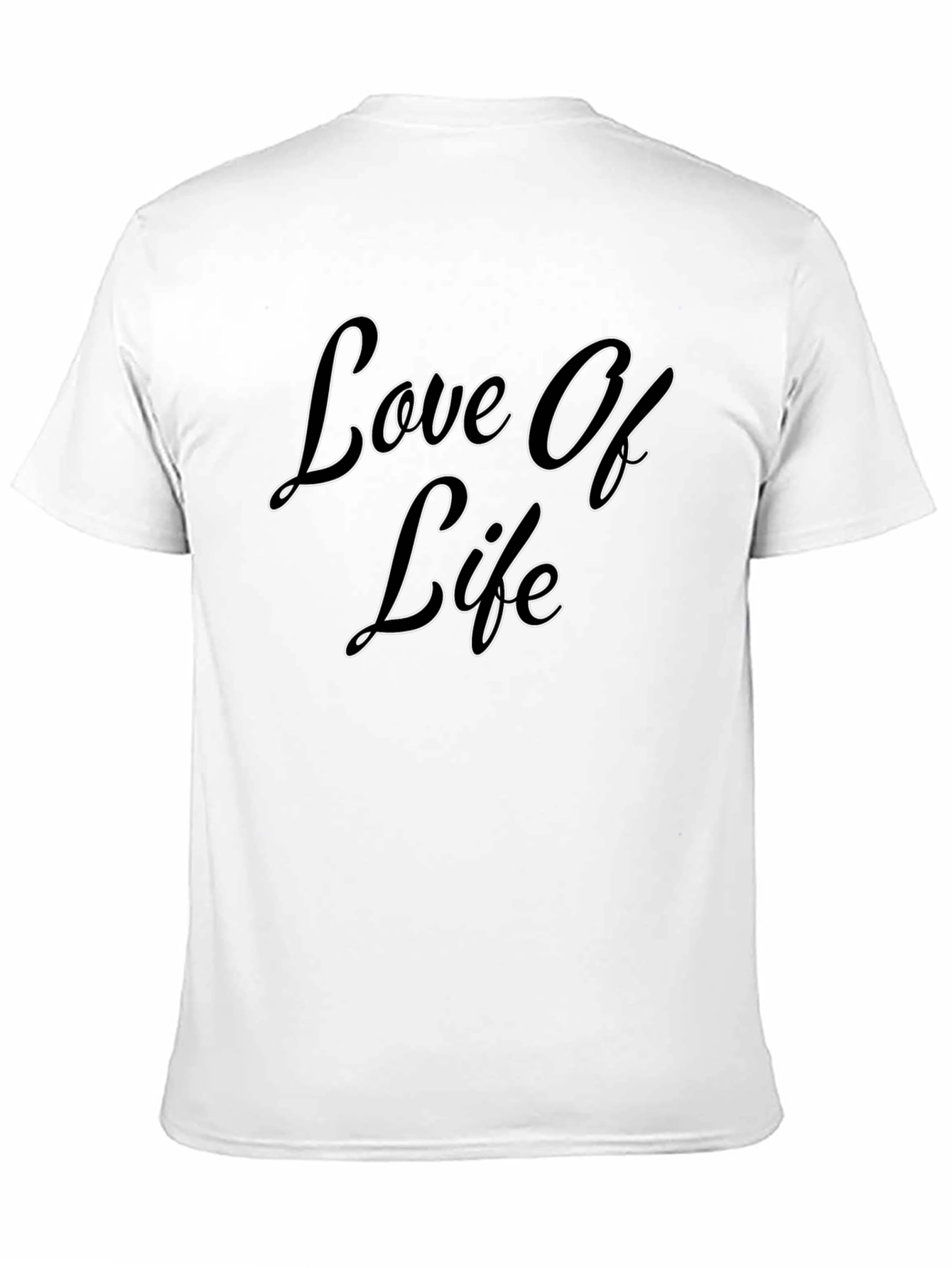 Love Of Life Black Graphic Tee