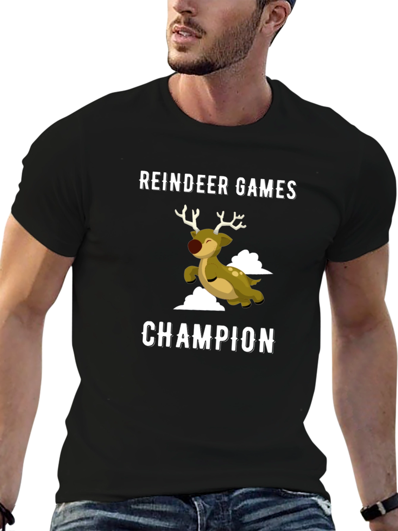 Reindeer Games Champion Graphic T-Shirt