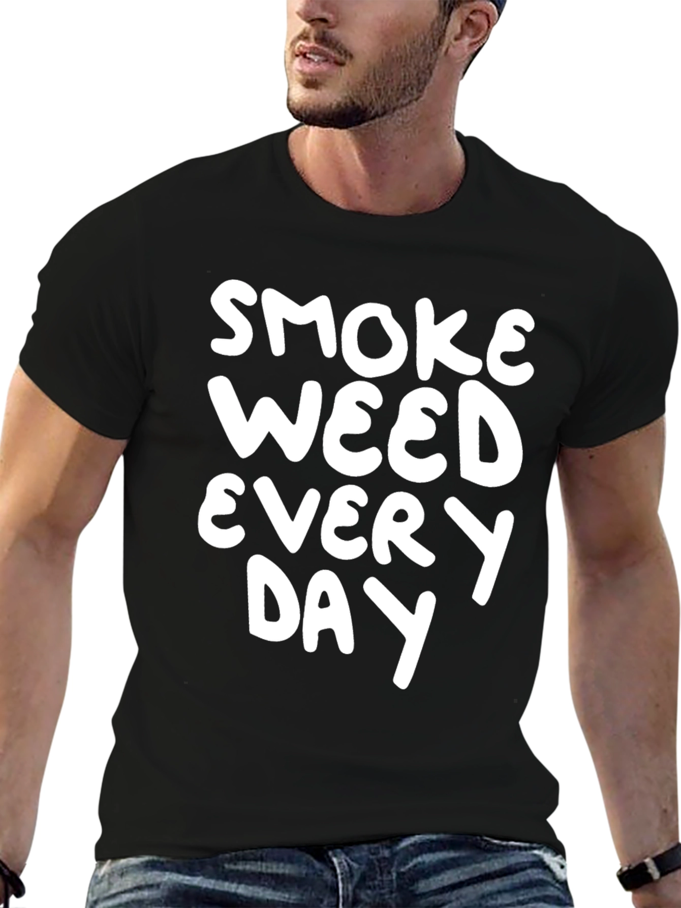Smoke Weed Everyday Graphic T-Shirt