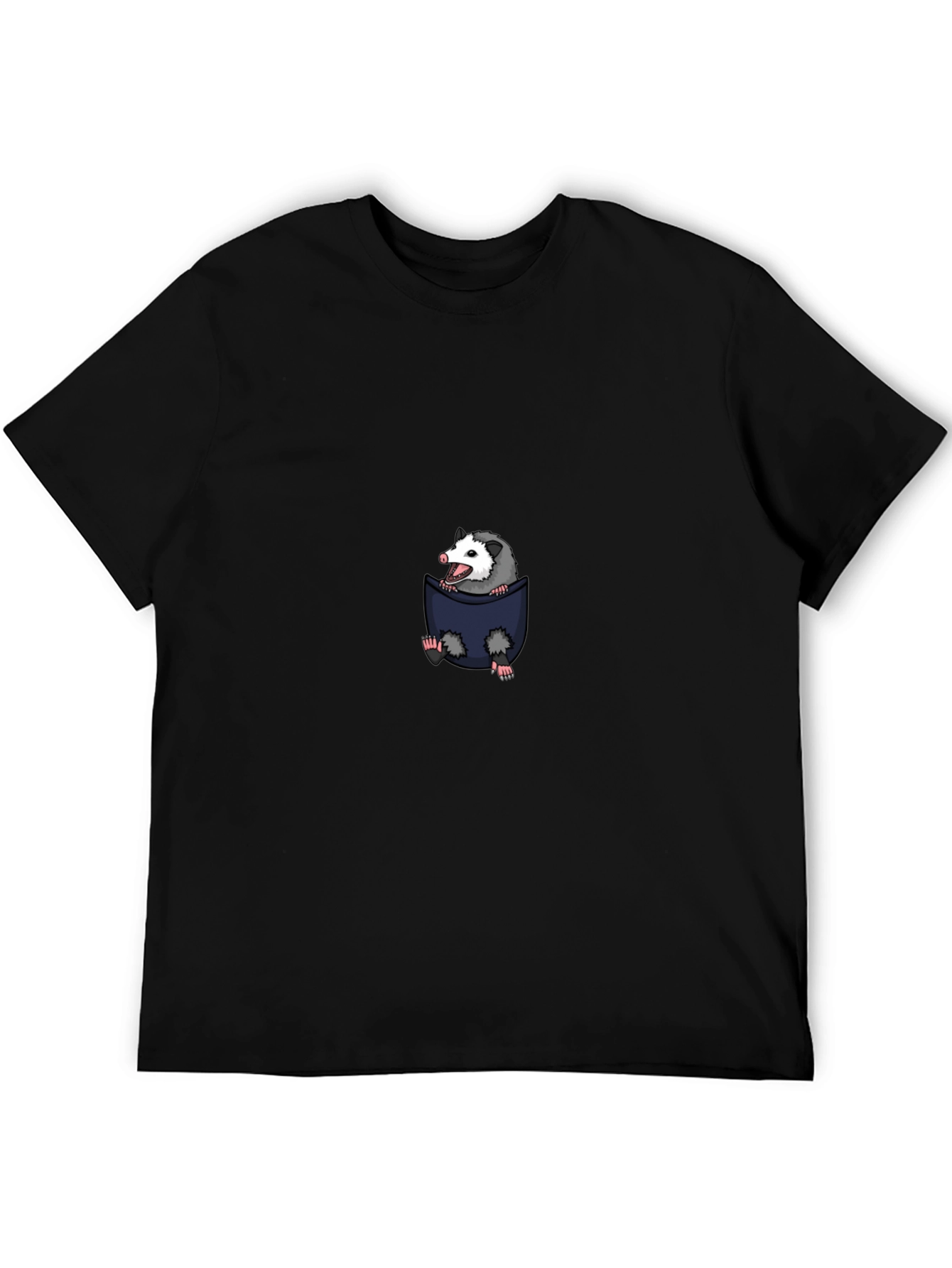 Opossum Pocket T-Shirt - Fun Animal Tee