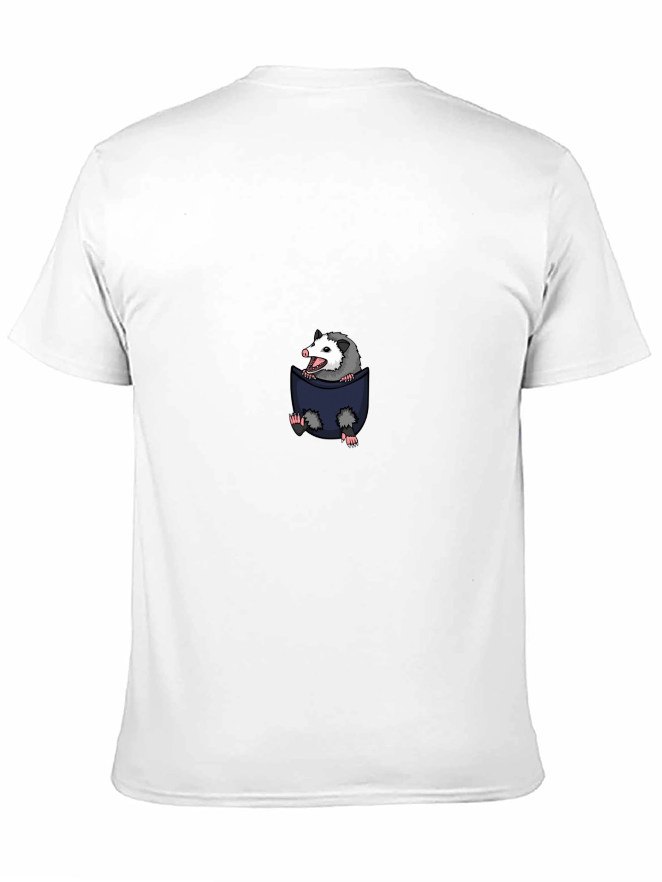 Opossum Pocket T-Shirt - Fun Animal Tee