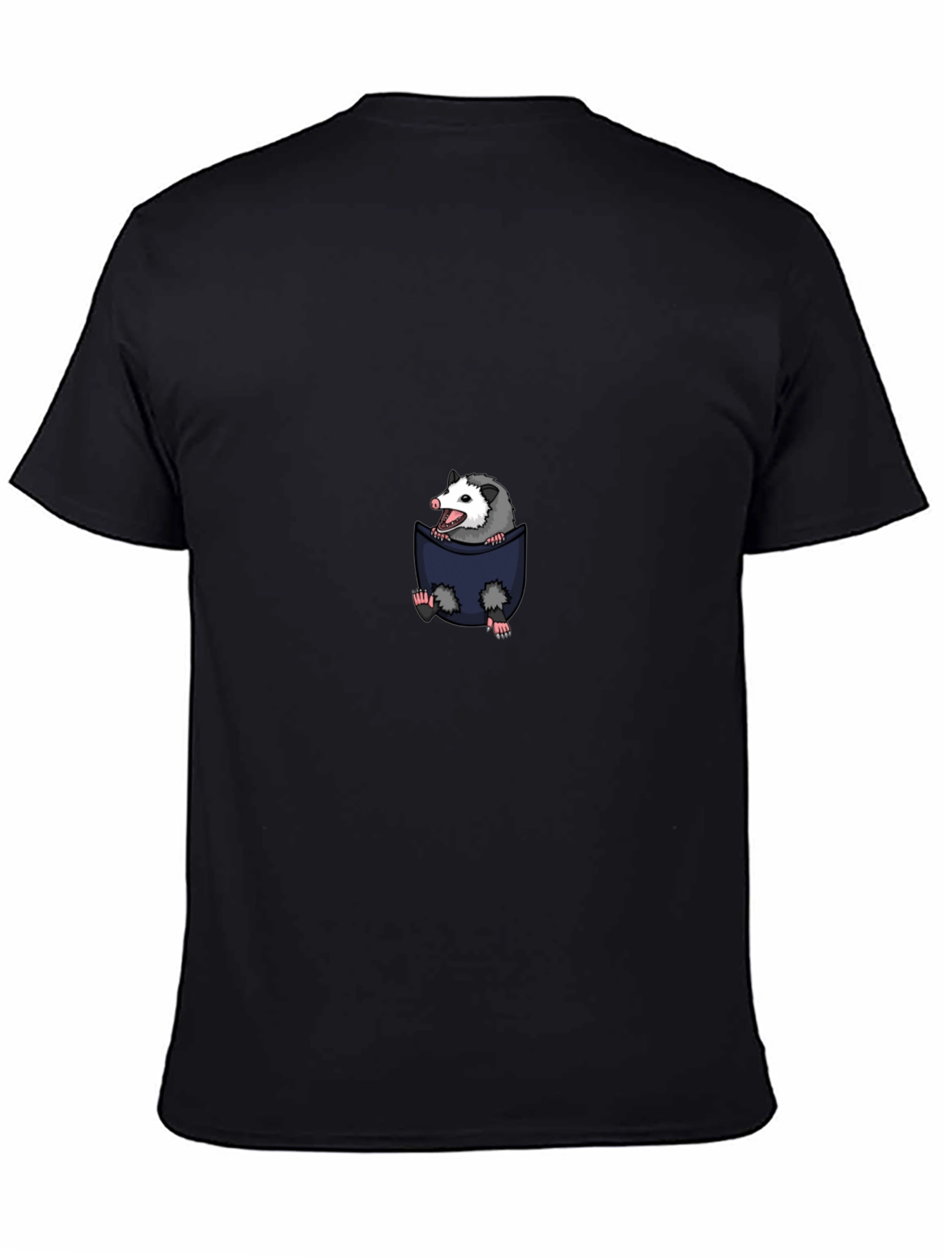 Opossum Pocket T-Shirt - Fun Animal Tee