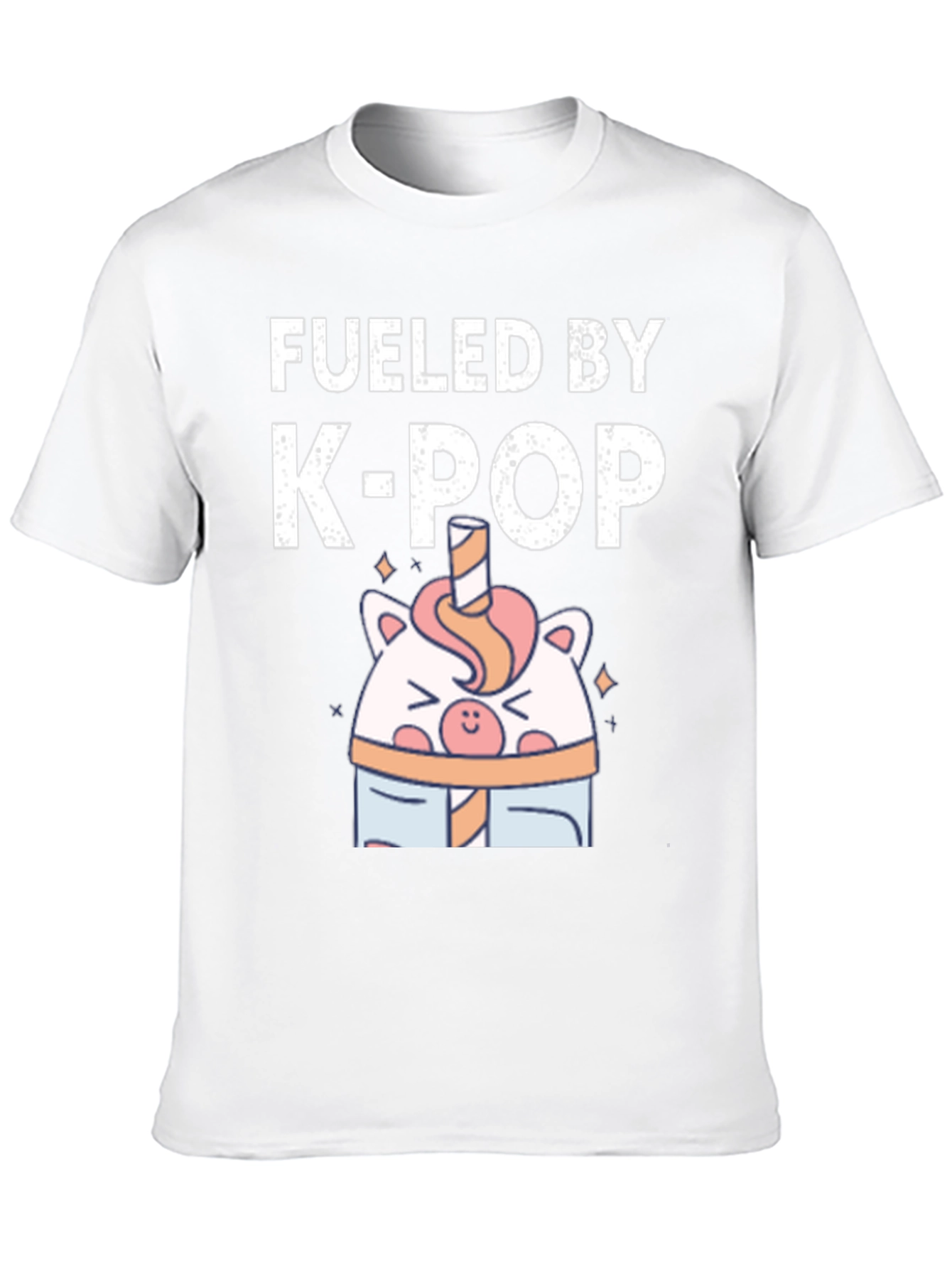 Fueled by K-Pop T-Shirt - Cute Kawaii Style