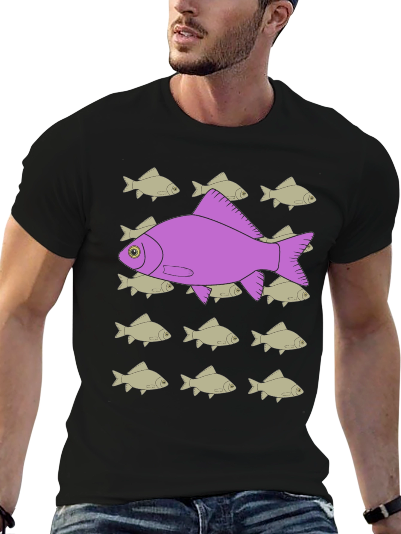 Be Different Black T-Shirt