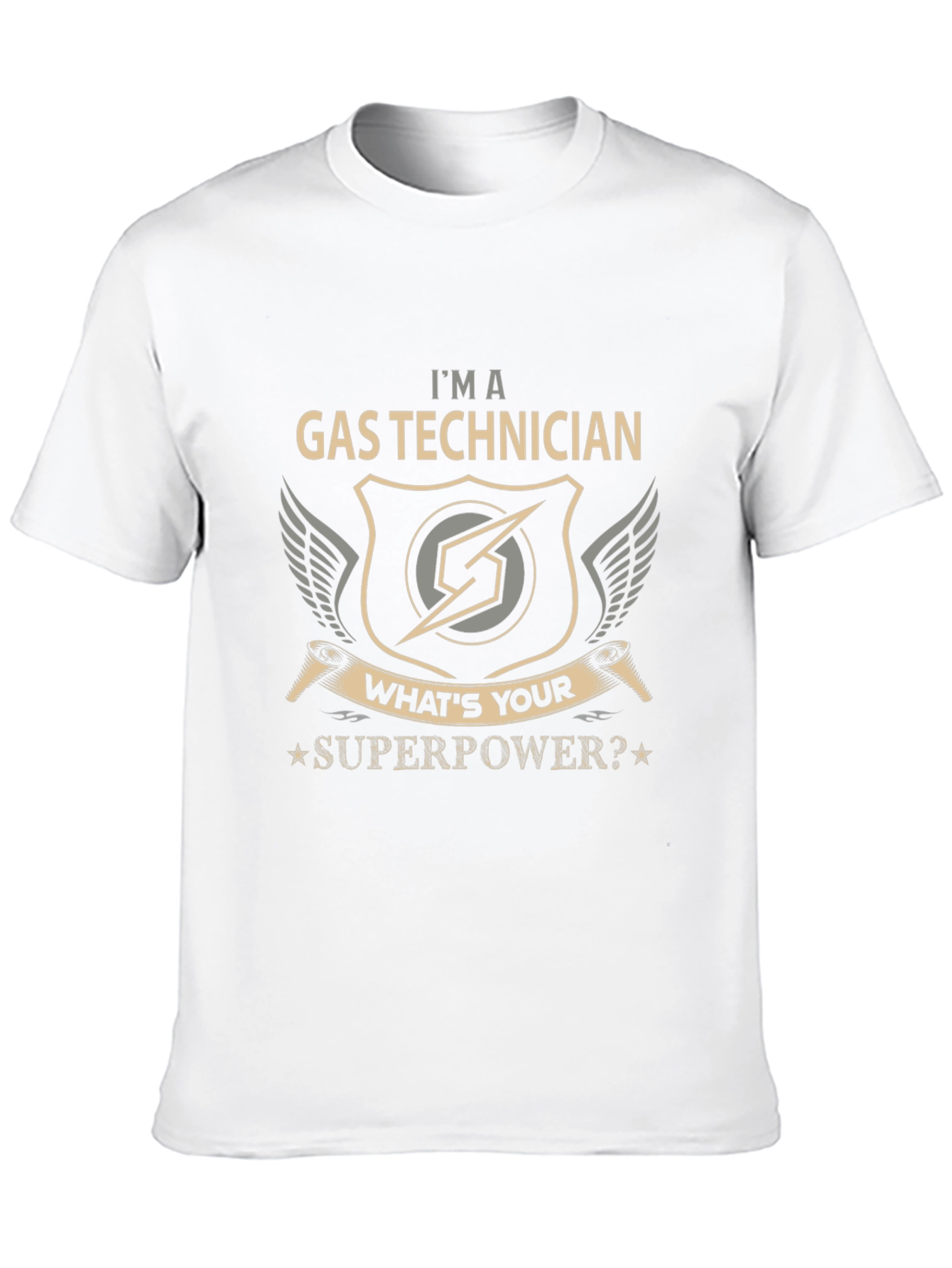 Gas Technician Superpower T-Shirt