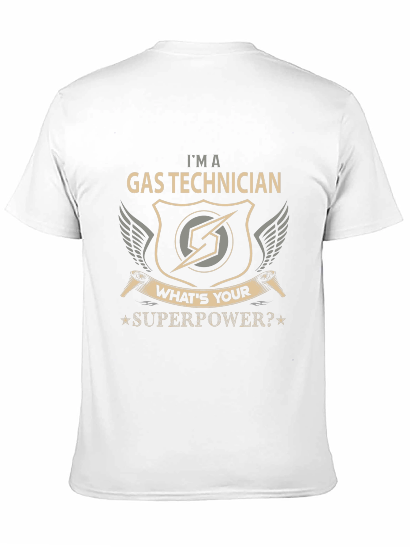 Gas Technician Superpower T-Shirt