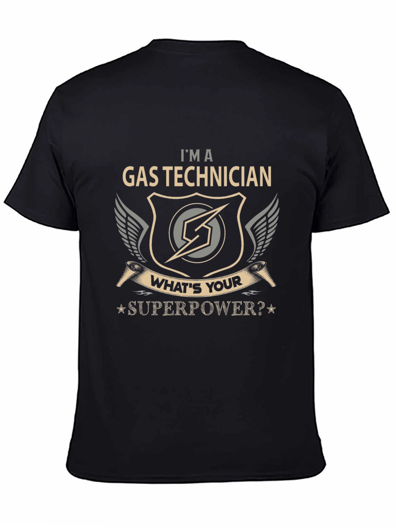 Gas Technician Superpower T-Shirt