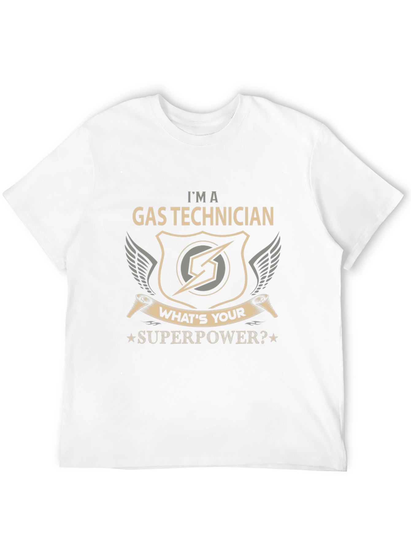 Gas Technician Superpower T-Shirt