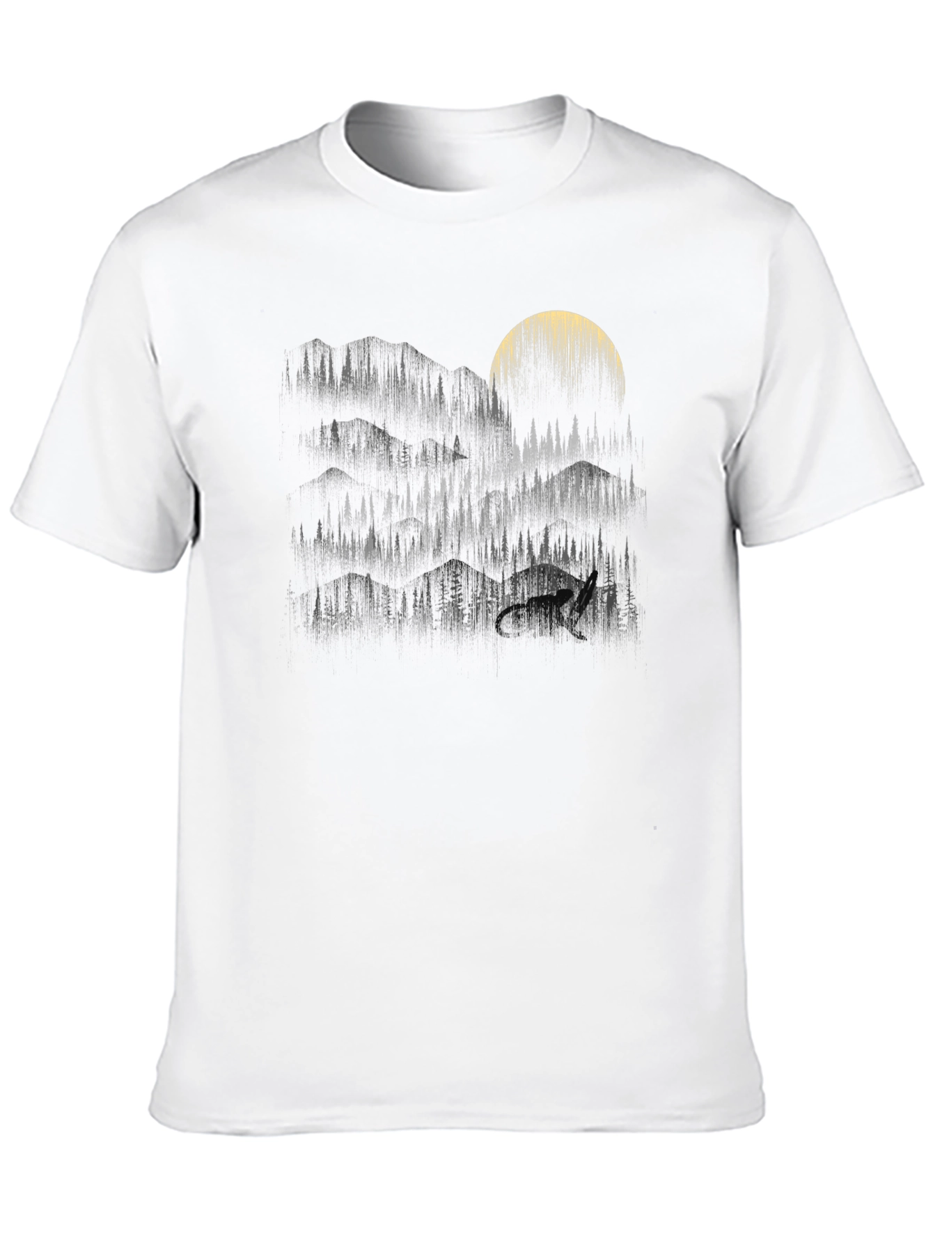 Mystic Forest Moon Graphic Tee