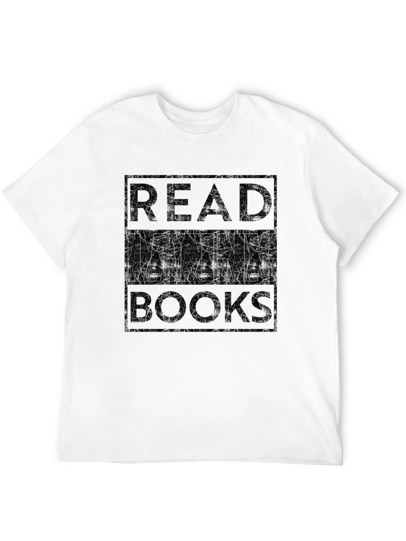 Read Latinx Books T-Shirt - Black Crew Neck Tee