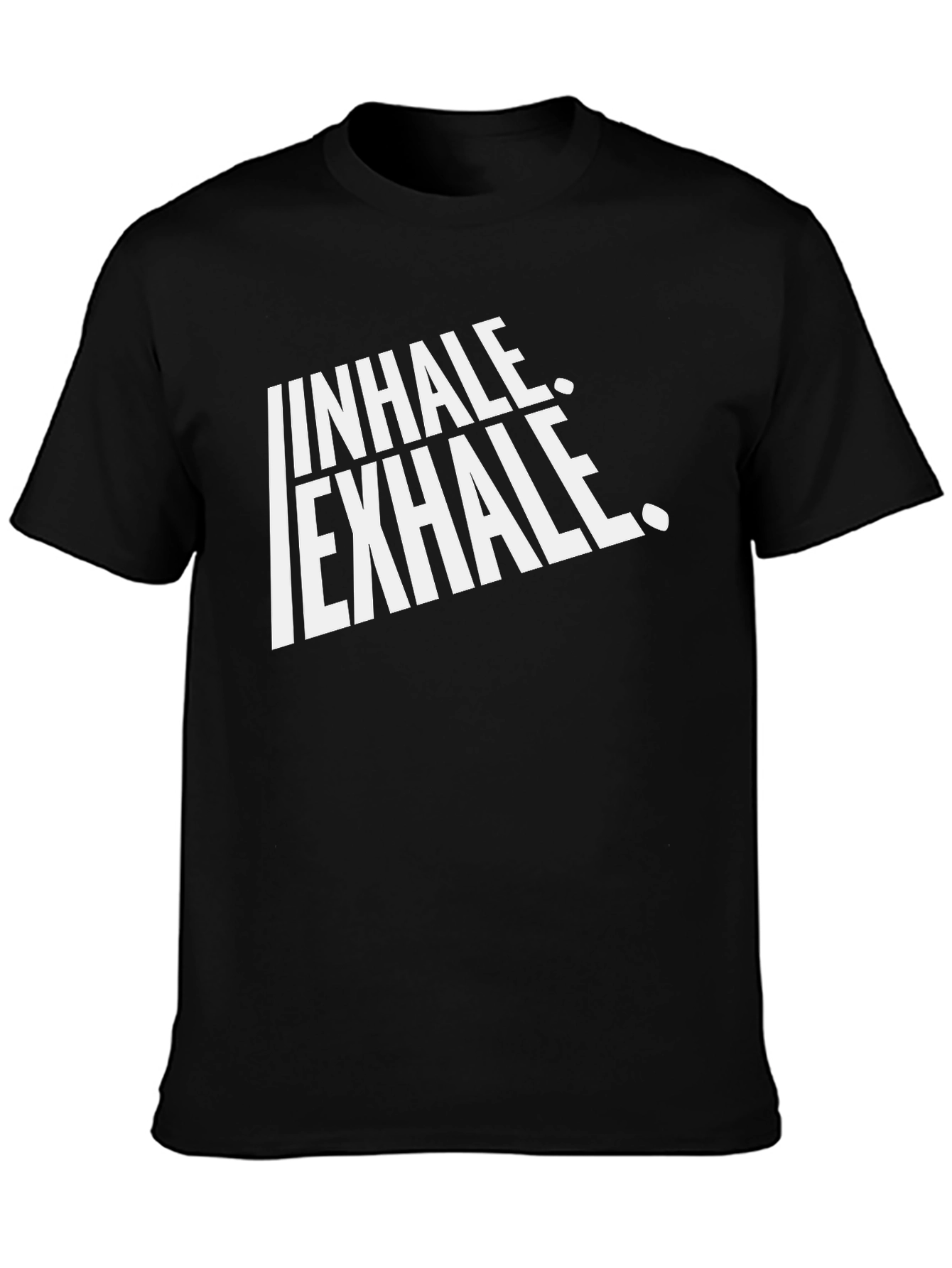 Inhale Exhale Graphic Tee - Breathe Easy T-Shirt