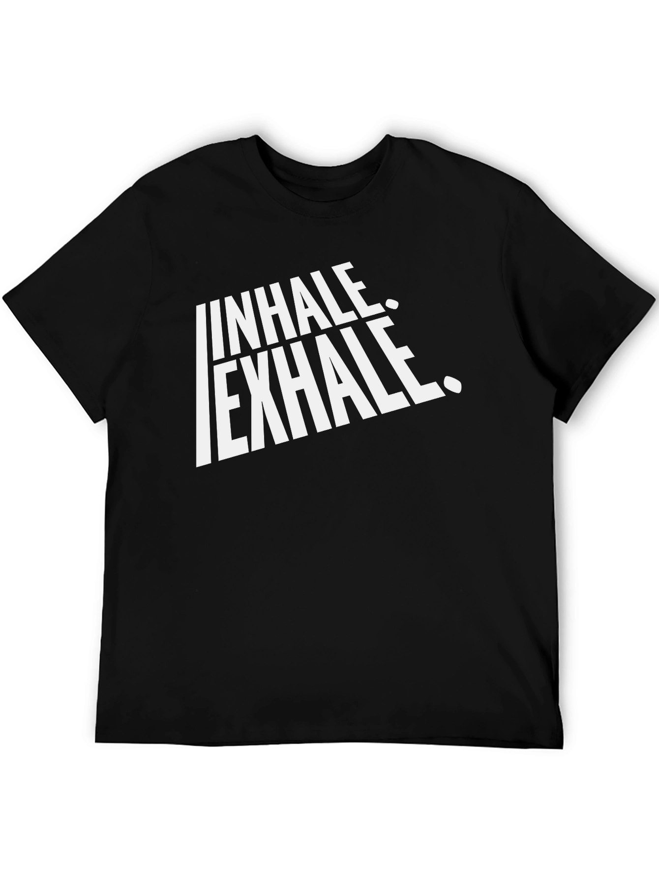 Inhale Exhale Graphic Tee - Breathe Easy T-Shirt
