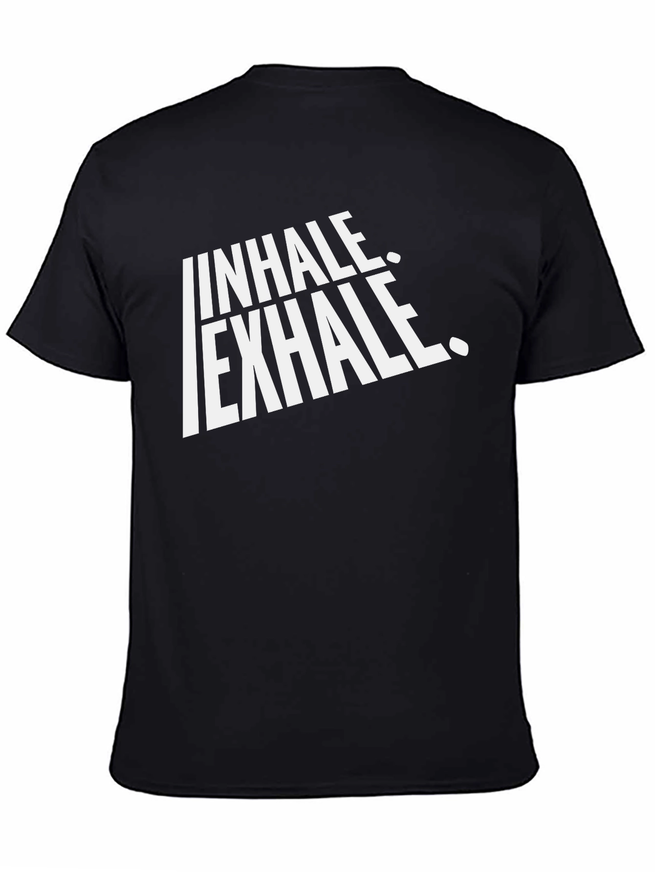 Inhale Exhale Graphic Tee - Breathe Easy T-Shirt