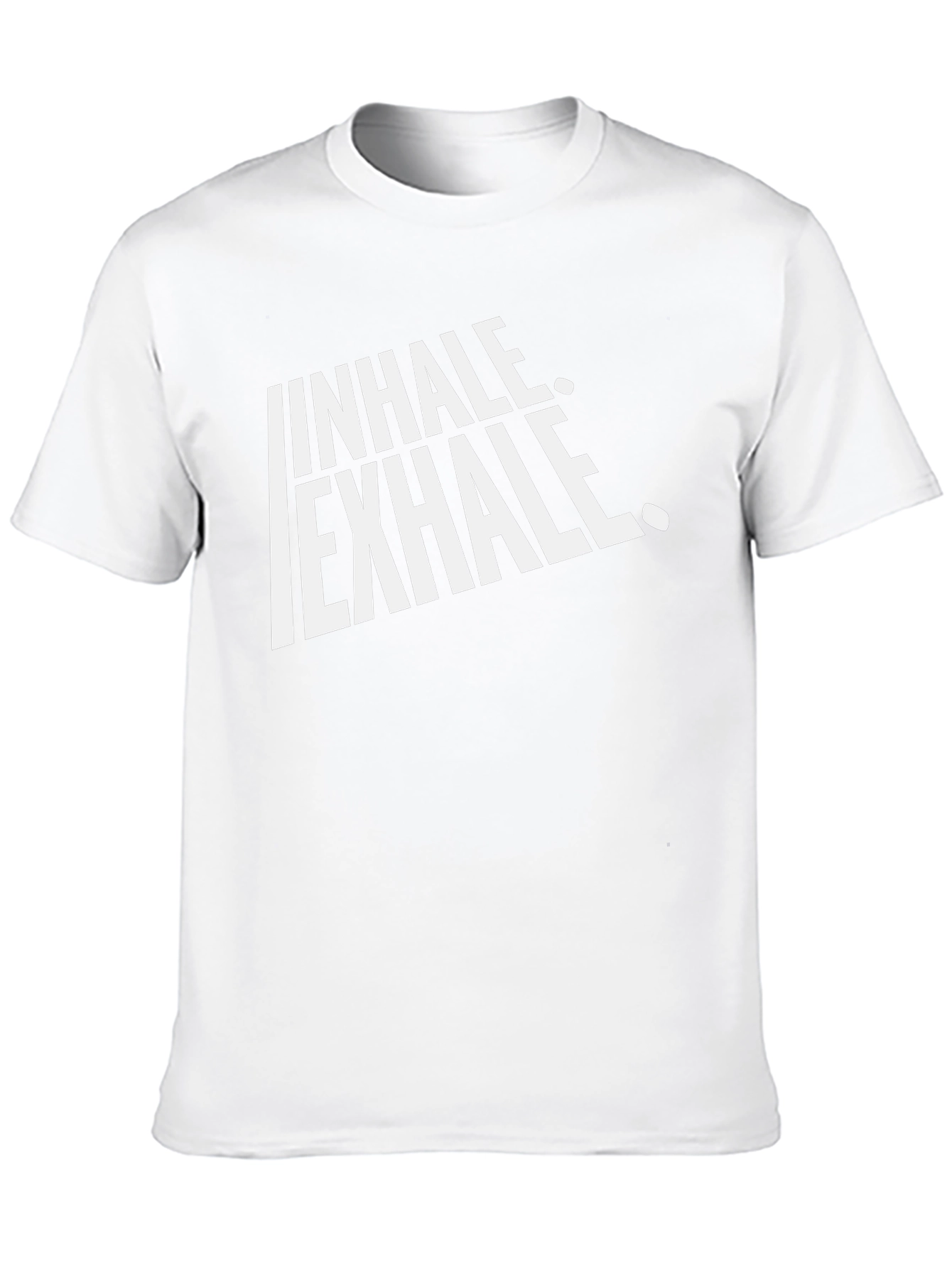 Inhale Exhale Graphic Tee - Breathe Easy T-Shirt