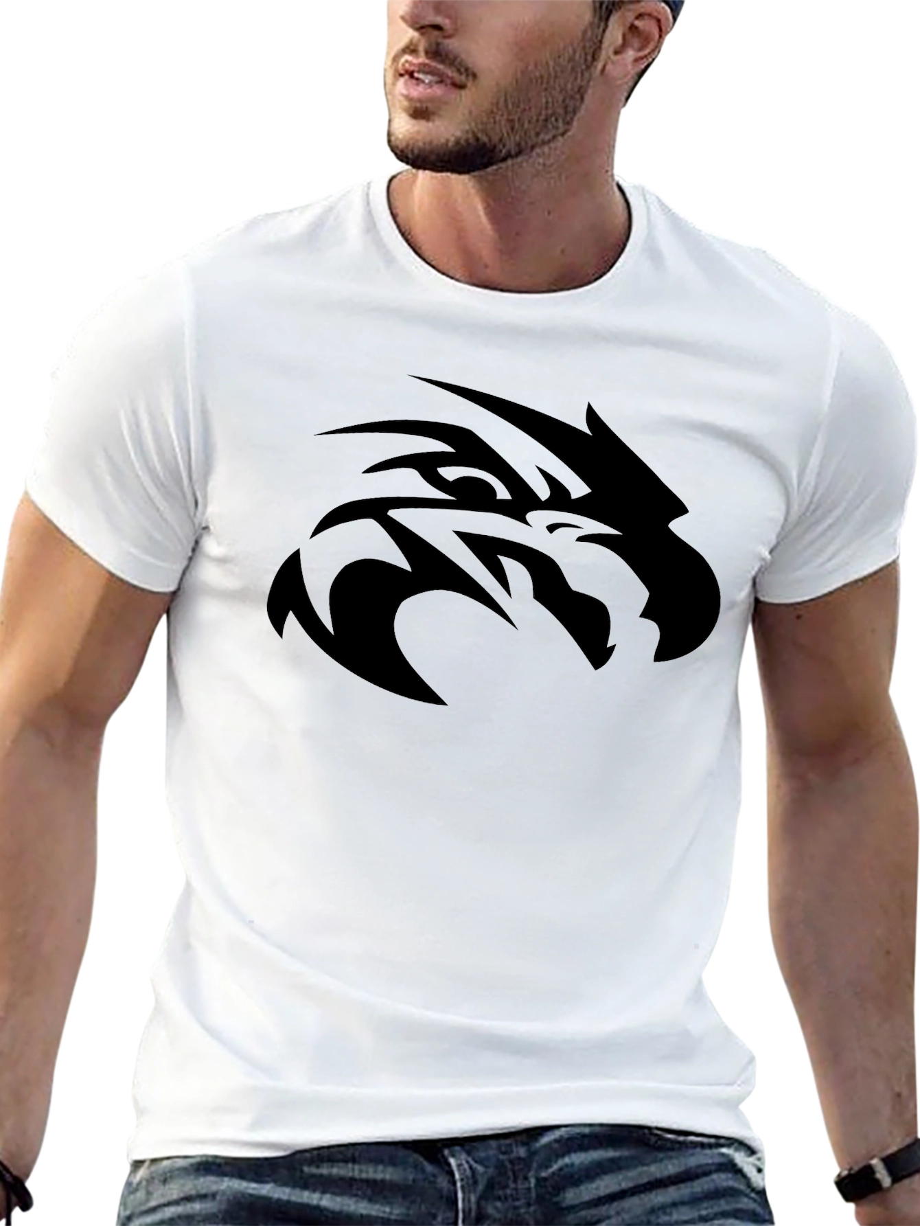 Black Eagle Graphic Tee - Mens