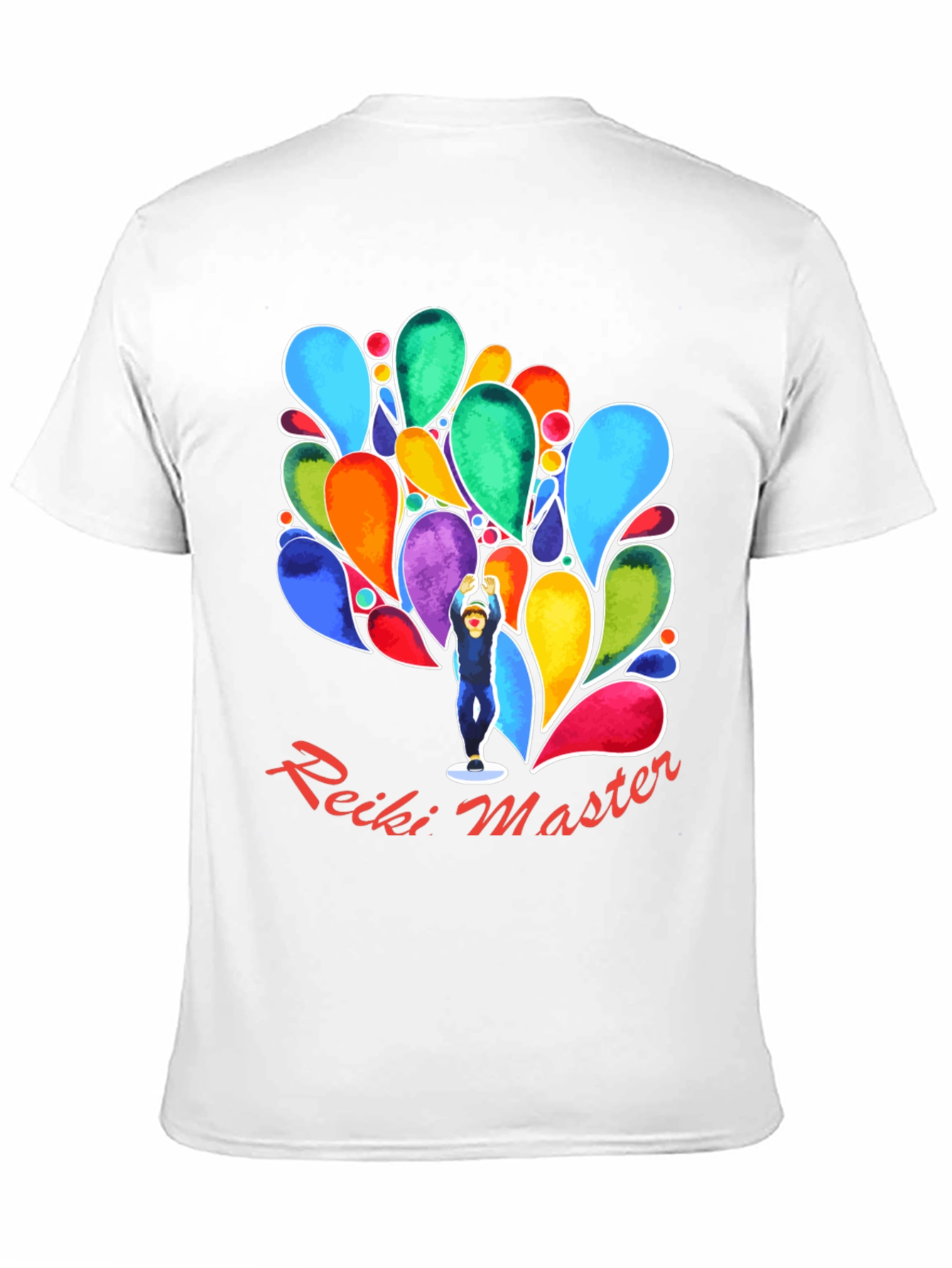 Reiki Master Black T-Shirt - Energy Healing Spiritual Tee