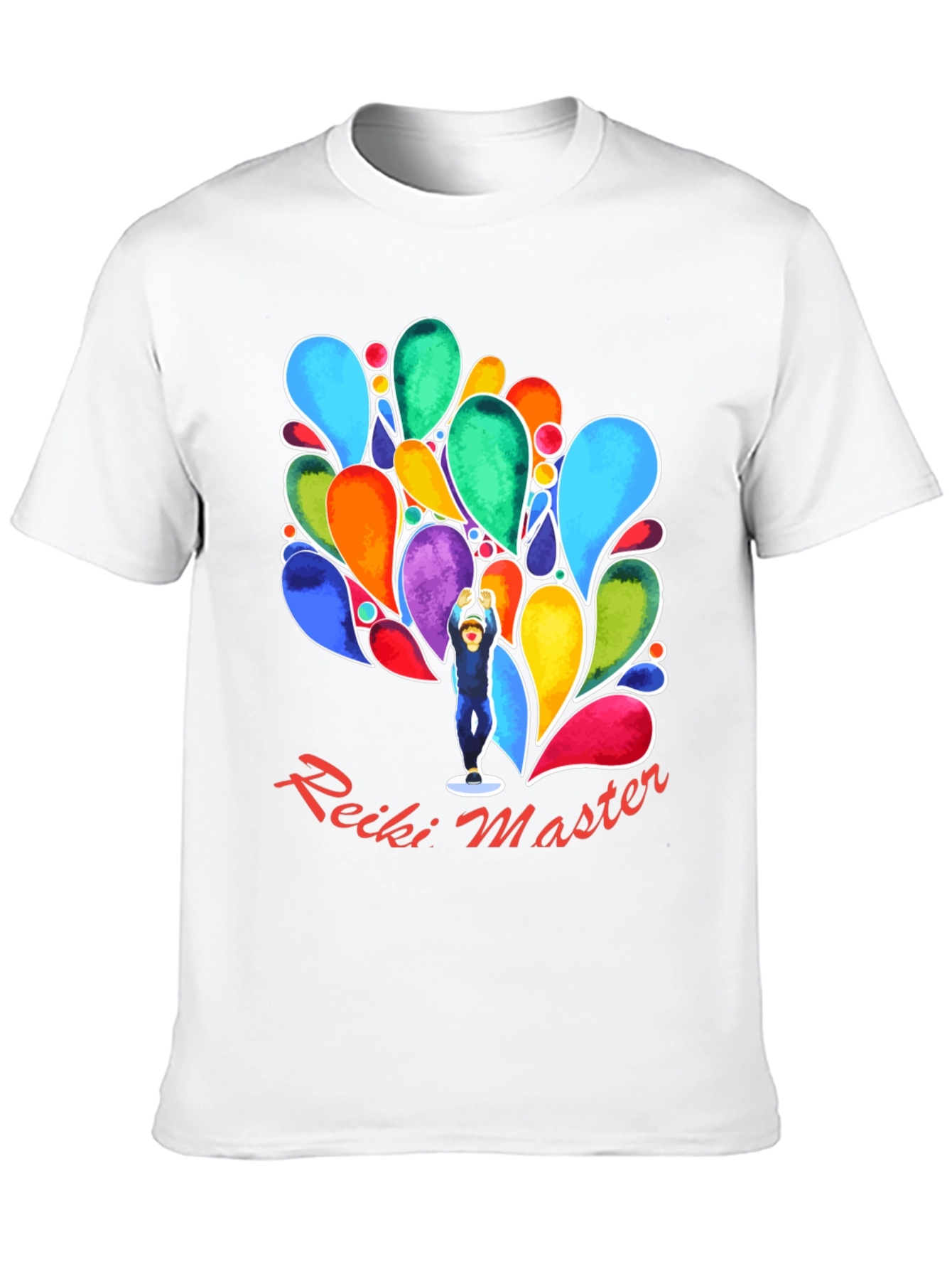 Reiki Master Black T-Shirt - Energy Healing Spiritual Tee