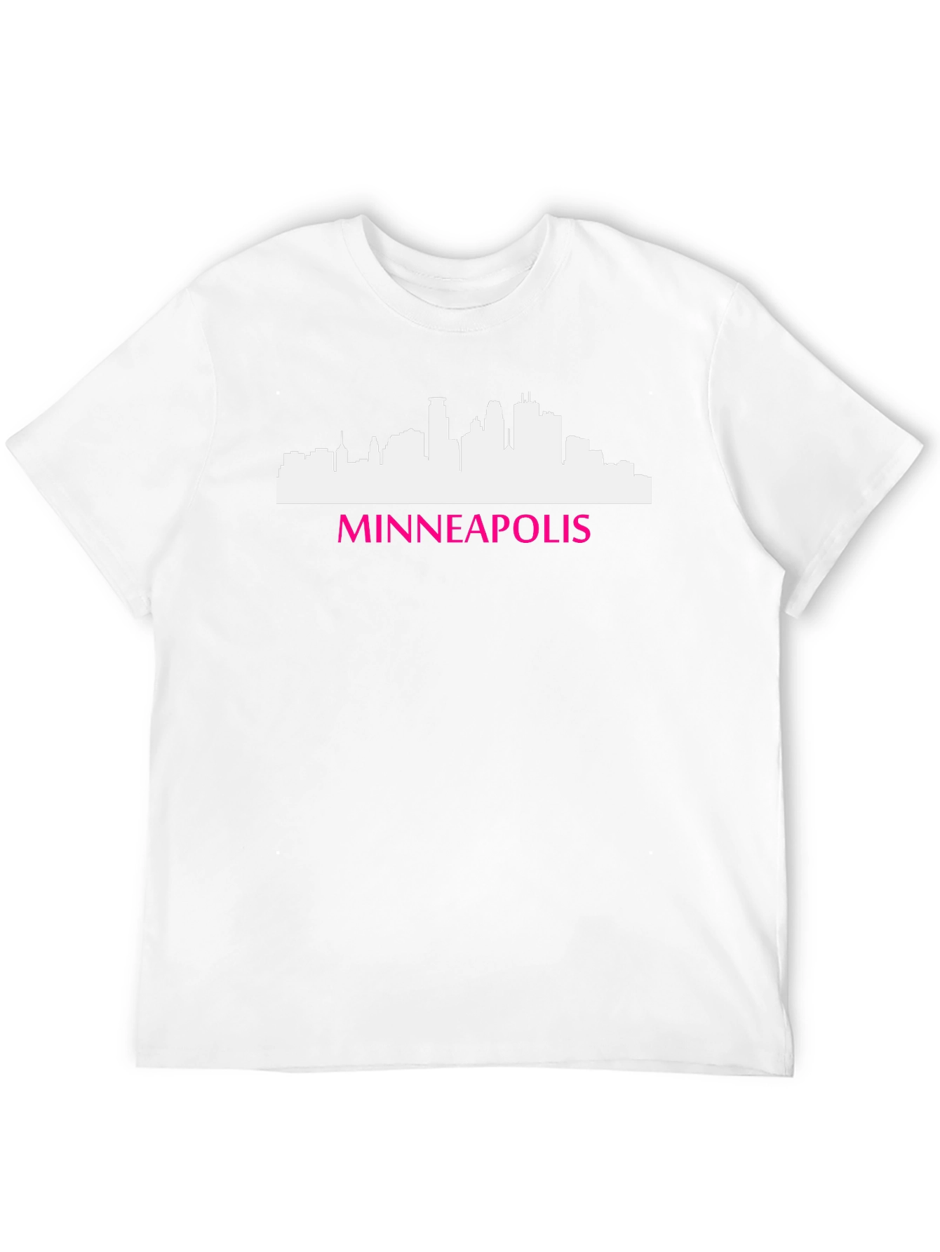 Minneapolis Skyline Graphic Tee - Soft Cotton Shirt