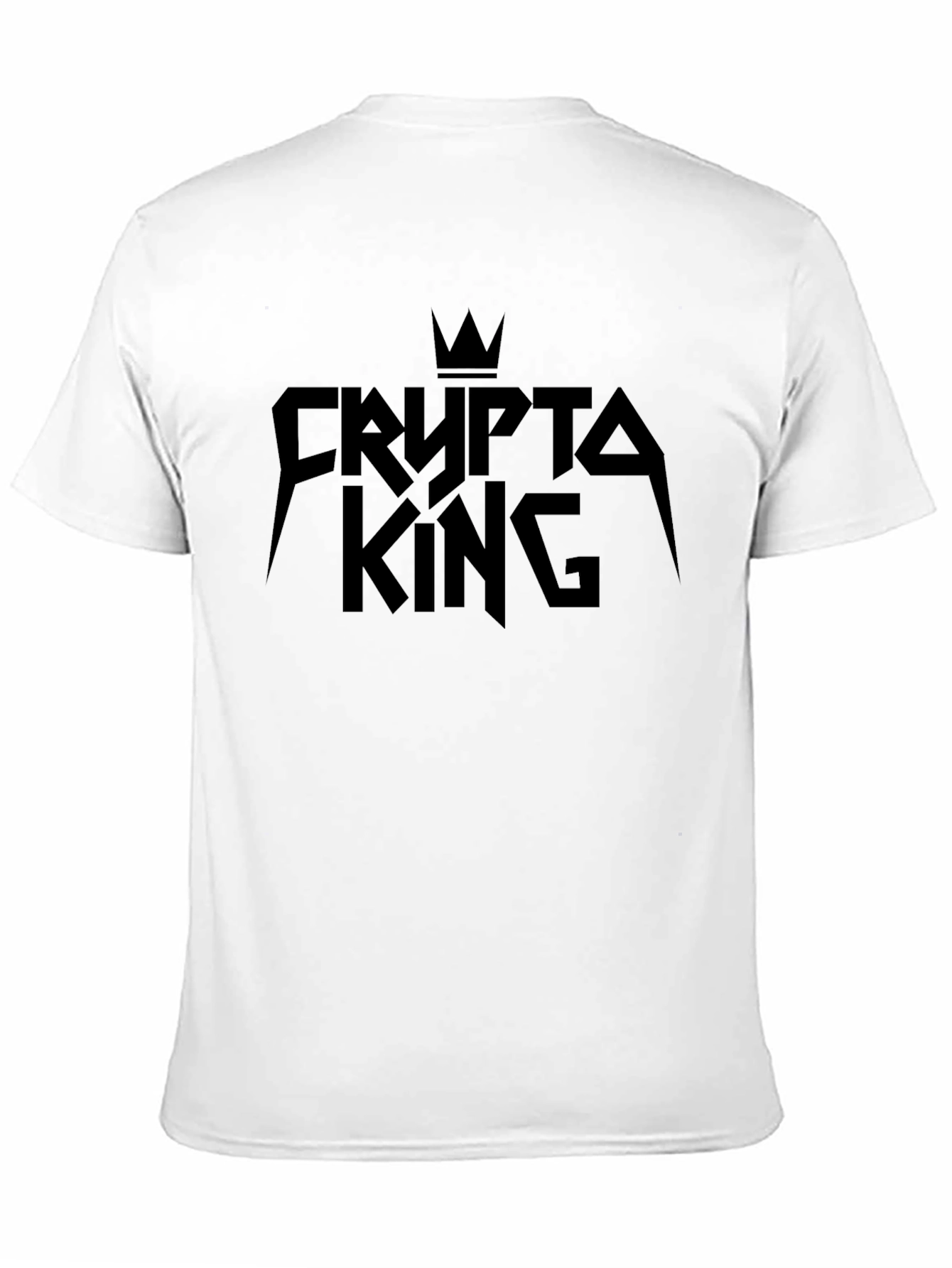 Crypto King Black Graphic Tee